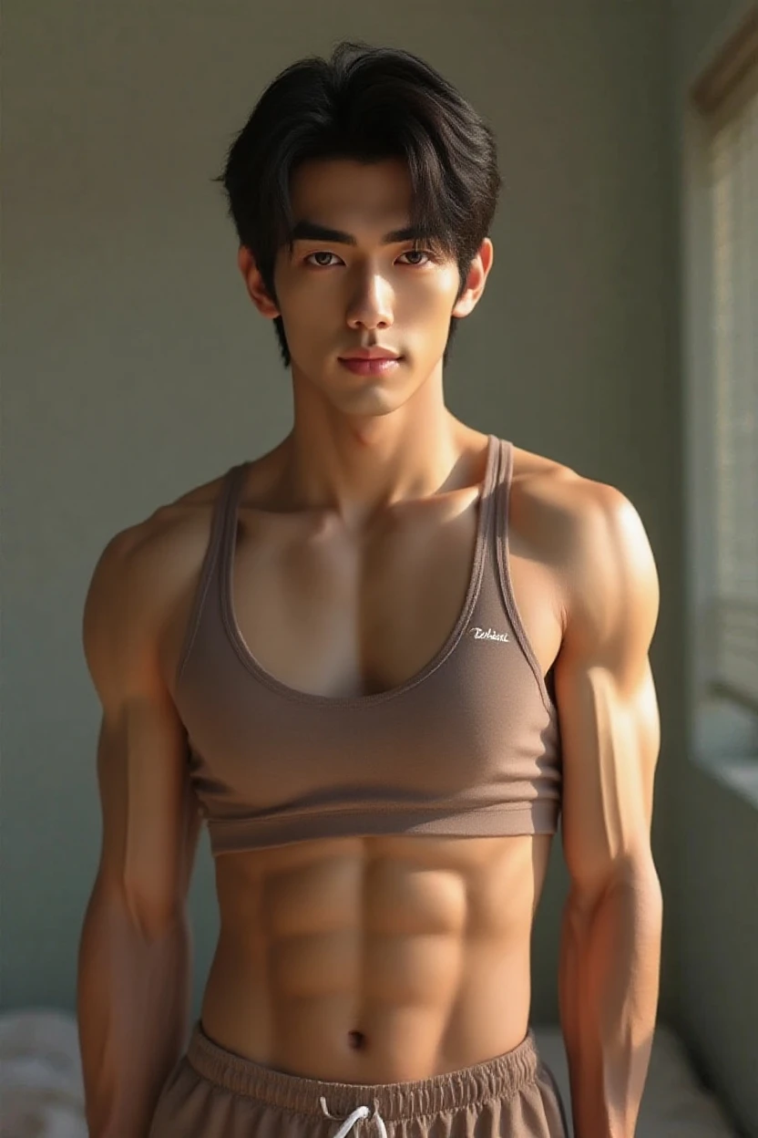 cartoon male character with short curly hair