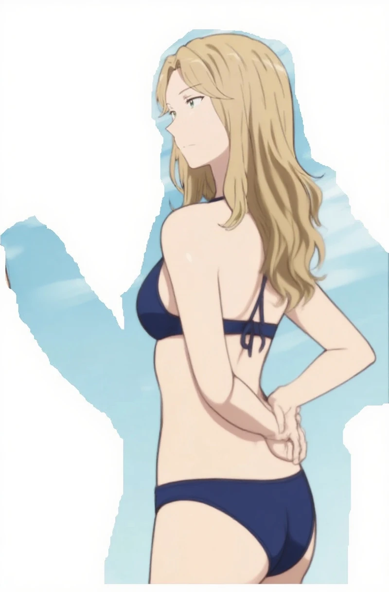 Blonde hair, Blue eyes, Red ??????