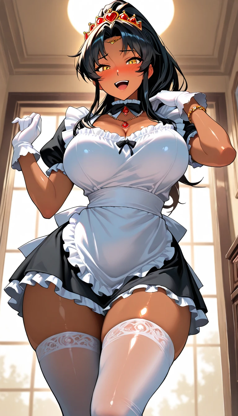 Anime maid with big boos posing  in a room, Hermosa criada, Chica de anime con disfraz de sirvienta, Traje de sirvienta, Sirvienta, Anime Maids montando tanques tempranos, Anime Cat Girl en un disfraz de sirvienta, small curvy loli, a ???? maid in a magical forest, OPPAI, vestido de sirvienta, Llevar uniforme de sirvienta, seductora chica de anime, loli, | Anime de detalles finos