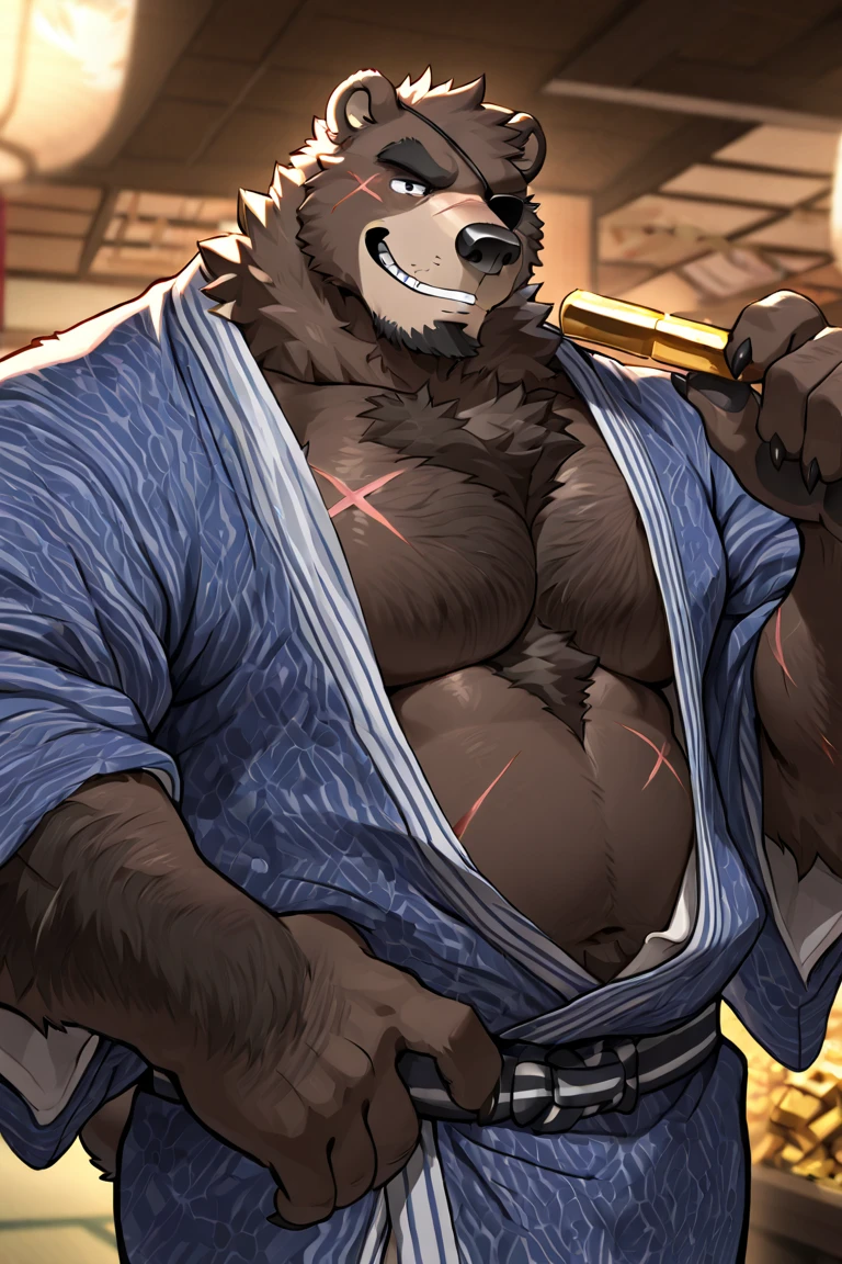 Labrador and Wolf、Gay、、blush、Sweat、Close your eyes、Handsome、Pulling down pants、、、Big 、、Heart symbol、 insertion、pubic hair、Big ball、At the hotel、Insert with one leg raised、Wearing a 、に、Charging 、Grit your teeth