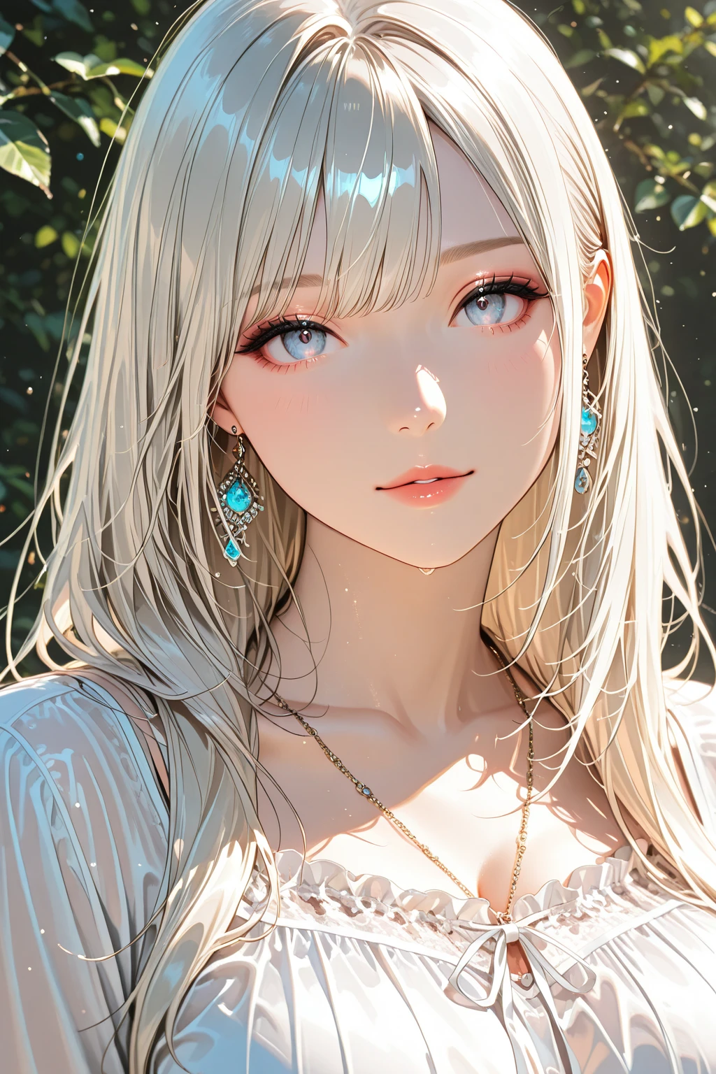 (magazine cover), (illustration), Sweet expression, Lying down, White glasses, super long white hair, (8k, original photo, Reality:1.25) ,( Lip Gloss, eyelash, Bright face, Glowing skin, best quality, Ultra-high resolution , Depth of Field, Chromatic Aberration, Caustic lines, The width light, Natural shadows, Hallyu idol) Look at the audience with calm and goddess-like happiness, whole body, Large , White , black,  shirt, White shirt, secretary, (magazine:1.35), (cover-style:1.3)