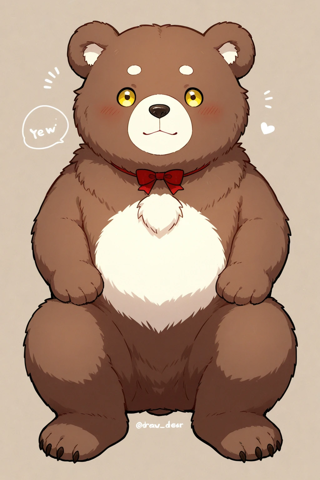 Chubby, furry, , , , high quality, highly-detailed art, shiny , beautiful eyes, male, boy, good , correct ,  contents, fat, , masterpiece, anthro, simple background, overweight, bear, , , , boy,  boy, bodily liquid, cub, cute, adorable