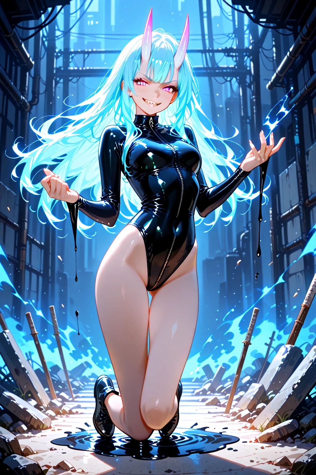 (Full body photo:1.5), (Woman/alone/as Sora protagonist of Kingdom Hearts:1.5), (:1.7), (Wearing the full outfit of Sora from Kingdom Hearts:1.3), (Looking at the viewer/smiling:1.3), (She walking inside a magical city/at night/with a full moon in the sky:1.5), (She has Sora's hair from the hearts of the kingdom:1.5),   (blue eyes:1.tremely tight body suit:1.5), (doing  poses while standing:1.2), (Kingdom Hearts, award-winning, UHD, anime, high detail, 16k, high quality, masterpiece)