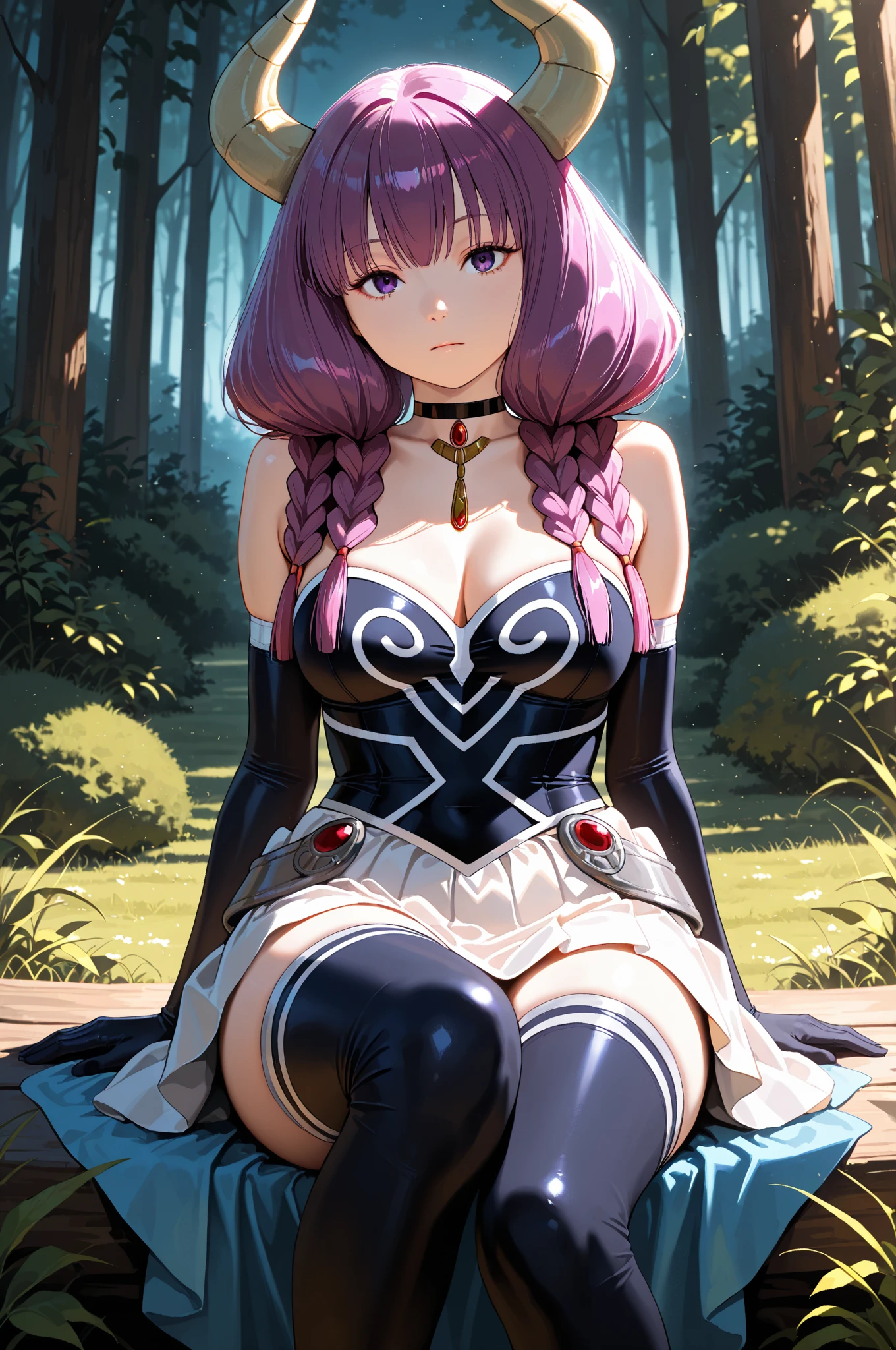eft_shield_whor3, medium hair, red hair, green eyes,, curvy, anatomically correct, heavy breathing, huge breasts, bandages, bandaged_arm, sarashi, bandaged_leg, breasts, bandaged_hands, arm_wrap, ankle_wrap, tree, 1girl, outdoors, day, nature, bare_shoulders, jewelry, sitting, large_breasts, wrist_wrap, collarbone, green_eyes, cleavage, forest, grass, necklace, injury, budget_sarashi, blood, lips, mummy, naked_bandage, bandaid, looking_at_viewer, bandaged_head, "Photorealistic, Hyperrealistic, Hyperdetailed, analog style, soft lighting, subsurface scattering, realistic, heavy shadow, masterpiece, best quality, ultra realistic, 8k, golden ratio, Intricate, High Detail, film photography, soft focus", (shaded face:1.2), hollow eyes, green eyes, looking at viewer, (heavy breathing:1.2), smirk, upper teeth, lips, steaming face, nsfw, nsfw art