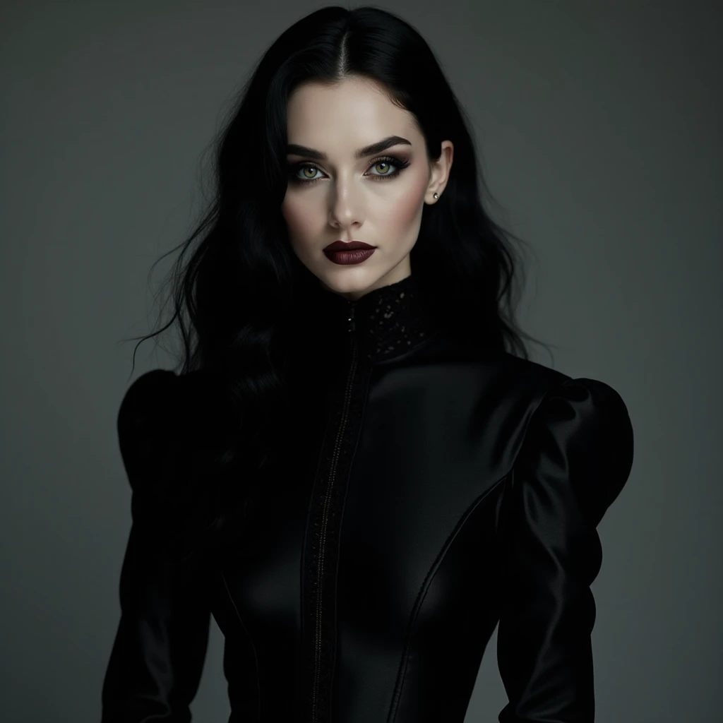 1 beauty，Wear thigh boots，Grey Stockings，Full body photo，Delicate face，Exquisite  features，Sharp eyes，Clear fingers，Body parts，8K，primitive，Beautiful，high-definition picture quality，realisticlying，Full body photo，dynamicposes，Skin details HD，Large ，with a well-proportioned body，eyes with brightness，Textured skin，photorealestic，Full ，Full ，One-piece tights，Cocked ，Purple lipstick，Wasteland background