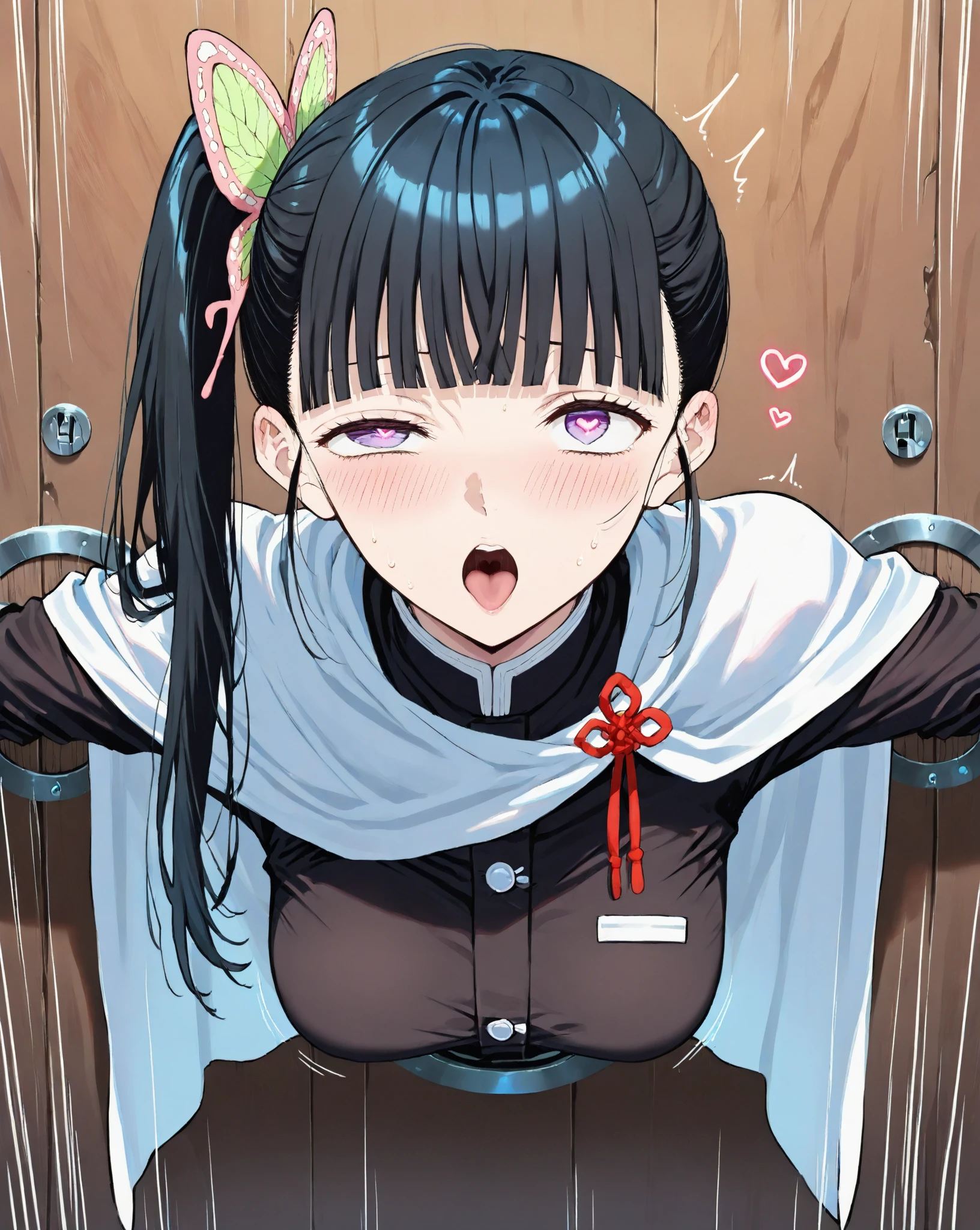 [GENERATED BY 7th anime XL-Pony A:100]
(score_9,score_8_up,score_7_up,score_6_up),masterpiece,best quality, source anime,

rating_,
ukkripony,
1girl, 1man,hetero, , , (x-ray:1.3),from side, upper body, kneeling,internal ,

BREAK girl, 15 yo, (:1.3), (large breasts:1.1), (black hair:1.2), (medium hair:1), bob cut, (curly hair:0.9), blunt bangs,
pink eyes,(tareme:1.1), half-closed eyes, heavy breathing, blush,saliva trail, sweat,tears,steam

BREAK (school uniform), (white collared shirt, plain pattern shirt, short sleeves, shirt tucked in:1), (red plain pattern narrow neck ribbon:1.1), (:1.3),

BREAK classroom 