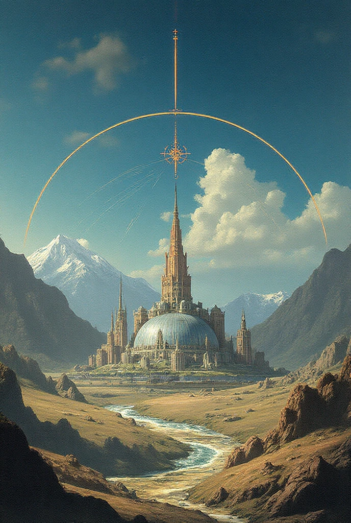 ASCIIaerial view high altitude