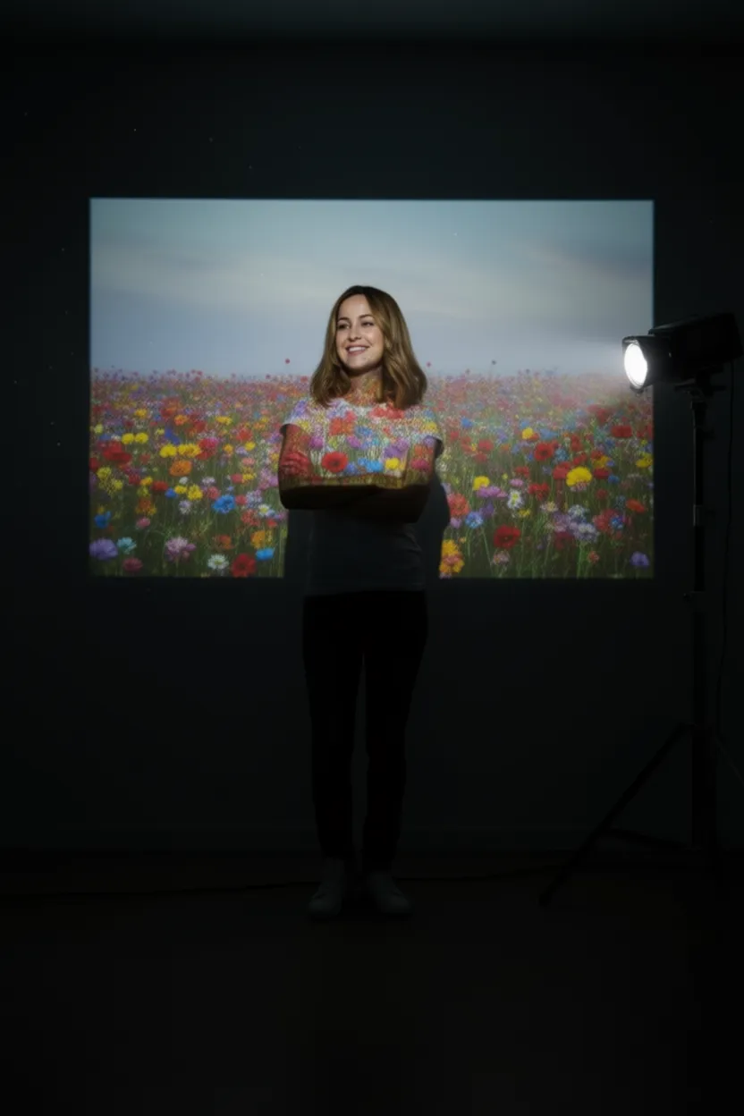 Campo di fiori Proiezione