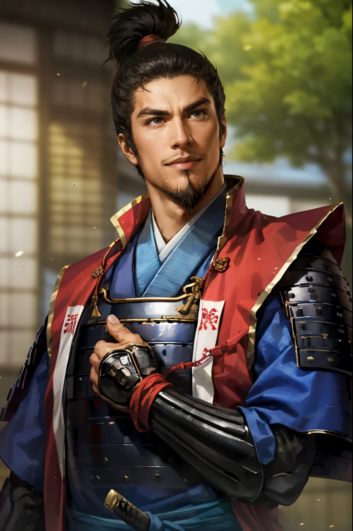 Highest Quality、masterpiece、Red Jinhaori