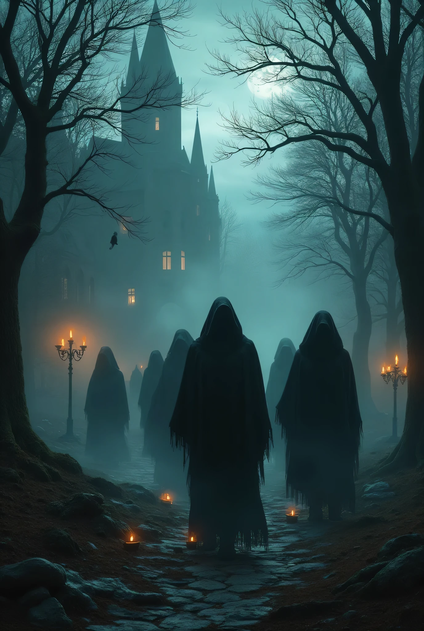 Halloween aesthetic.