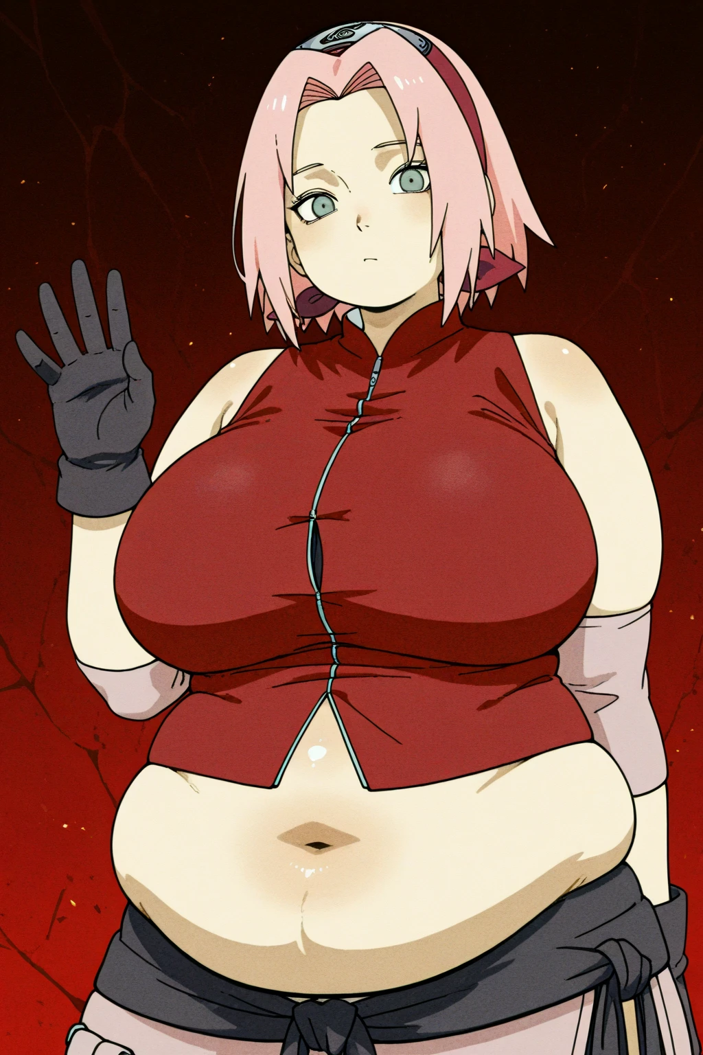 Best quality, 1 girl, cute Temari, lying down, ?????, ?????????, pink ?????, ???????????, pink ???????, shiny skin, Temari with ????????? showing her ????? to the viewer, flushed cheeks, mischievous smile, short blonde hair, blue eyes 