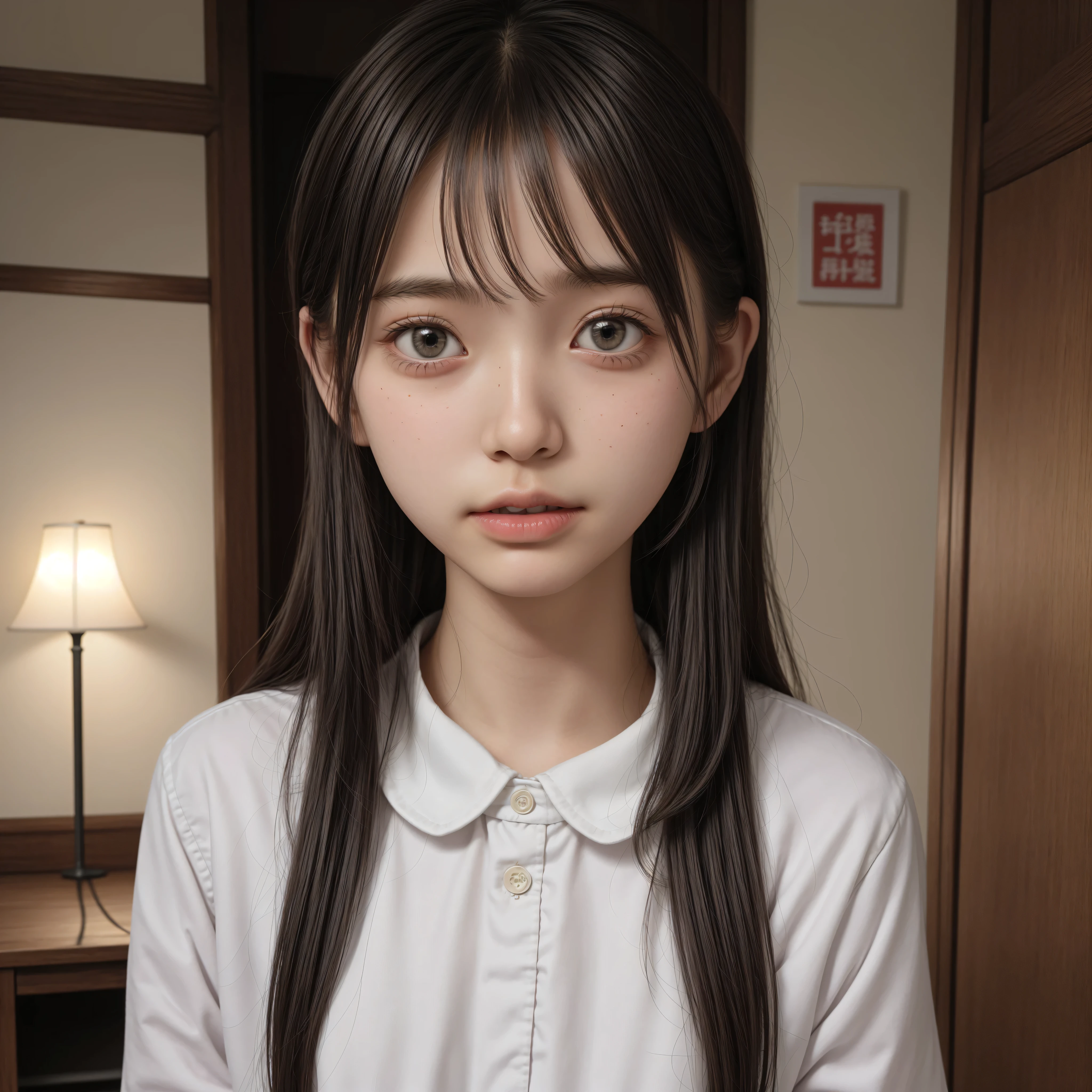 16 kg,20 years old,4K,8k,(:1.2),(:1.5),cute girls,かわいいyounger女の子,detailed face and eyes,detailed skin,slender,(slender:1.5),Picture,realistic,score_7_up,score_8_up,score_9,short,skinny,(skinny:1.3),slender body,younger,(younger:1.4),sailor suit cosplay, navy knee-length skirt that can be seen when closed,Hair elastic,realistic,in the skin There is a large amount of semen all over the body,masterpiece,sitting on a park bench,small breasts,Made in Japan,Narrow Shoulder,very thin,I have a large amount of semen on my face,black stockings