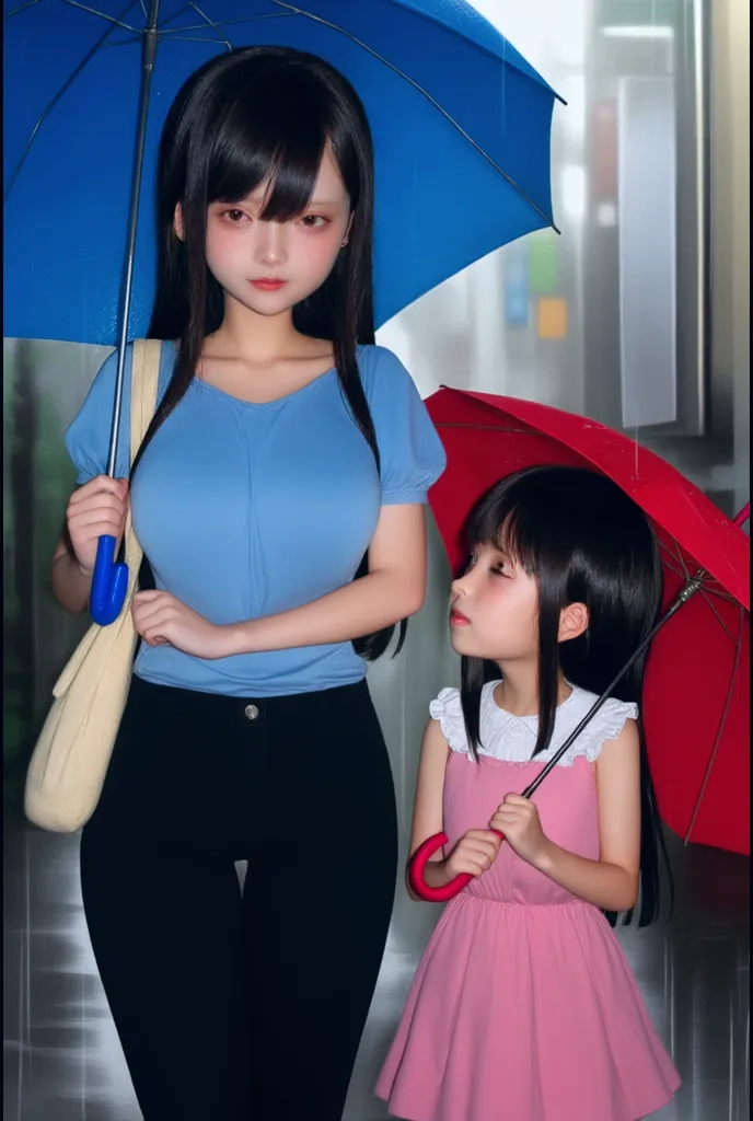 Generate pictures of mother and child. --auto