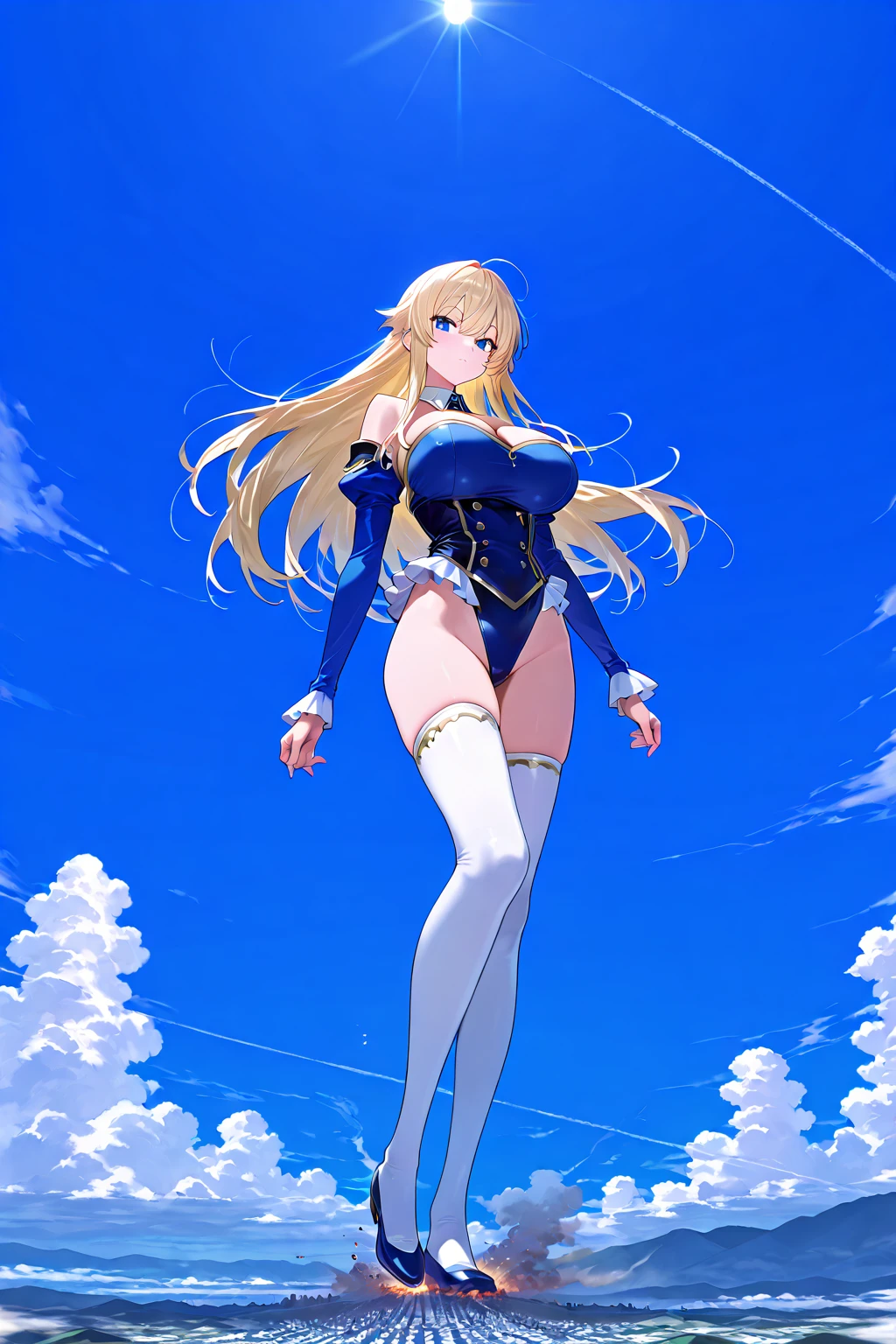 anime girl in a black and blue ?????? posing for a picture, seductive anime girl, pixiv 3dcg, at pixiv, ???? pose, is wearing a swimsuit, swimsuit, commission for high res, anime woman fullbody art, by Shitao, top rated on pixiv, full body!!, digital art on pixiv, beautiful alluring anime woman