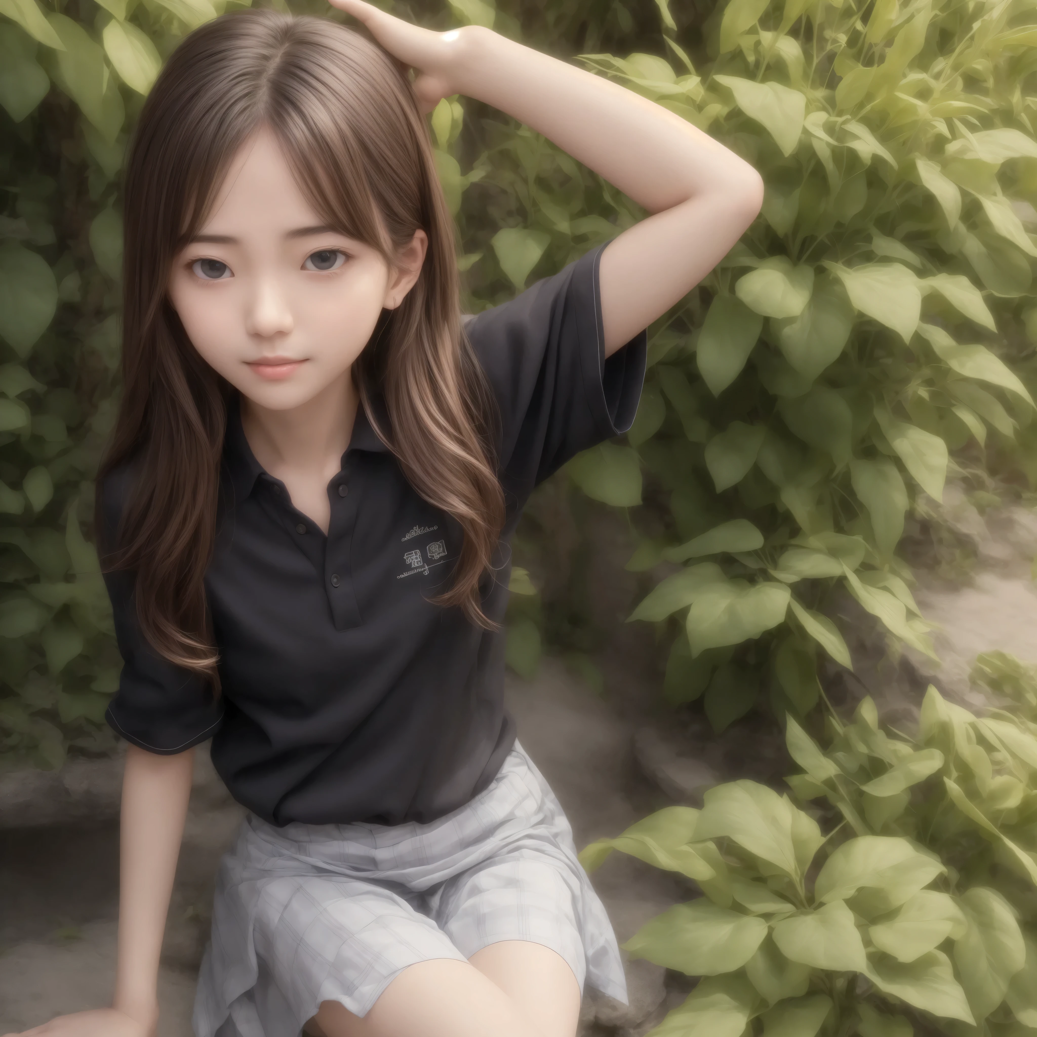 16 kg,20 years old,4K,8k,(:1.3),(:1.5),かわいいyounger女の子,slender,(slender:1.3),Rating_Safety,score_7_up,score_8_up,score_9,short,skinny,(skinny:1.3),slender body,younger,(younger:1.2),(younger:1.3),cute girl,dark brown eyes,maid clothes,realistic,Spread your arms out to the sides, Lots of stuff on my body ,masterpiece,sitting on a park bench,small breasts,flat chest,Made in Japan,Highest Image Quality,(white skin:1.2),thin legs,thin arm,Narrow Shoulder,Narrow Shoulder:1.5,Luxury,(Light pink tights :1.1),anatomically correct,very thin,Lots of stuff on my face ,has a lot of hair