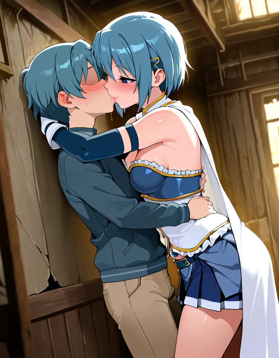 (best quality, masterpiece, ultra-detailed, illustration),(8K wallpaper),(beautiful detailed eyes), beautiful, amazing, sweat, BREAK 1girl, light blue hair,thin pubic hair, male pubic hair, hetero, , , , , uncensored, , completely , , multiple boys, 