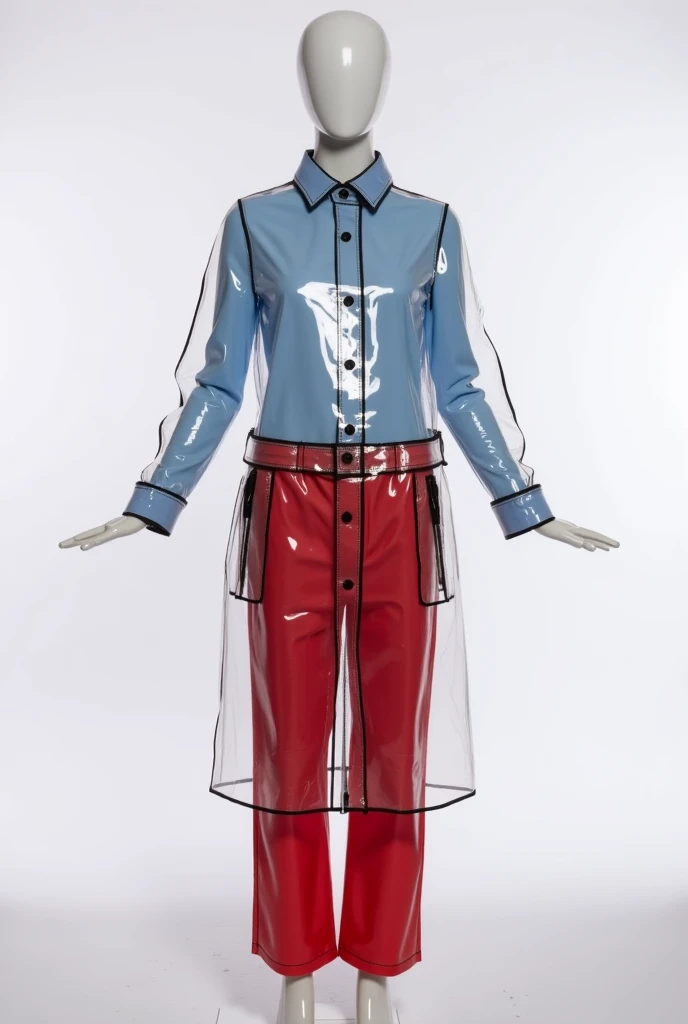 Prada Translucent Vinyl Raincoat 2003 V1
