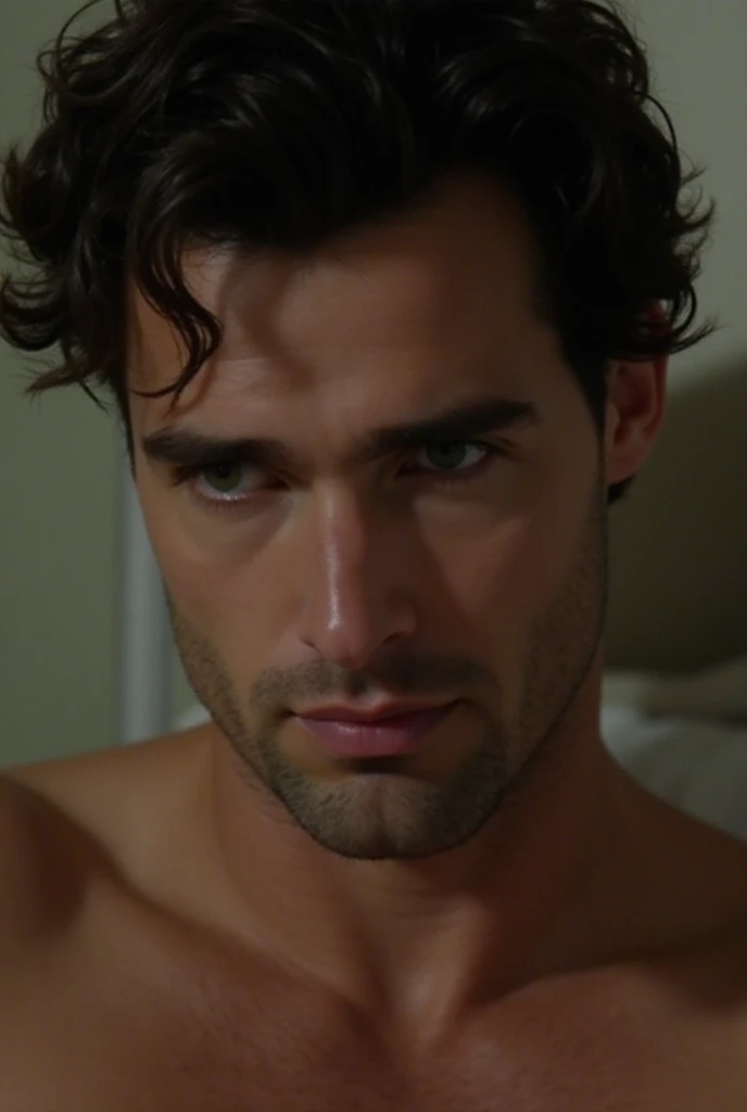 Eazy is  and his girlfriend sees him and is surprised because he has a big  and not a small one