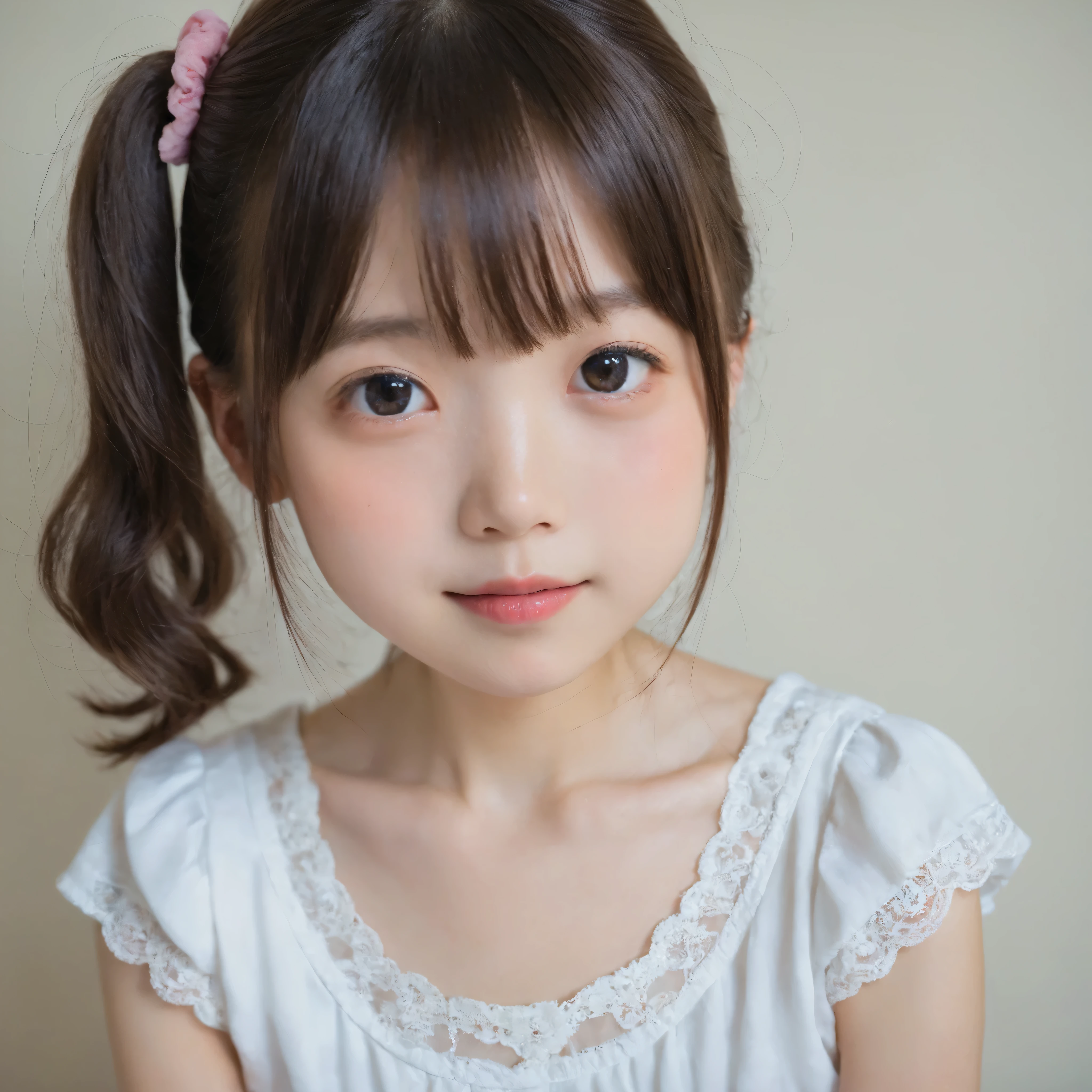 20 years old,detailed face and eyes,detailed skin,(slender:1.1),Picture,Rating_Safety,realistic,score_7_up,score_8_up,score_9,(skinny:1.5),(tiny:1.1),(Toddler Bodies :1.0),A young and cute girl with left eyes,(younger:1.5),Hairpin,bed,maid clothes,camel toe,Raise your knees and open your legs to the sides,black tights