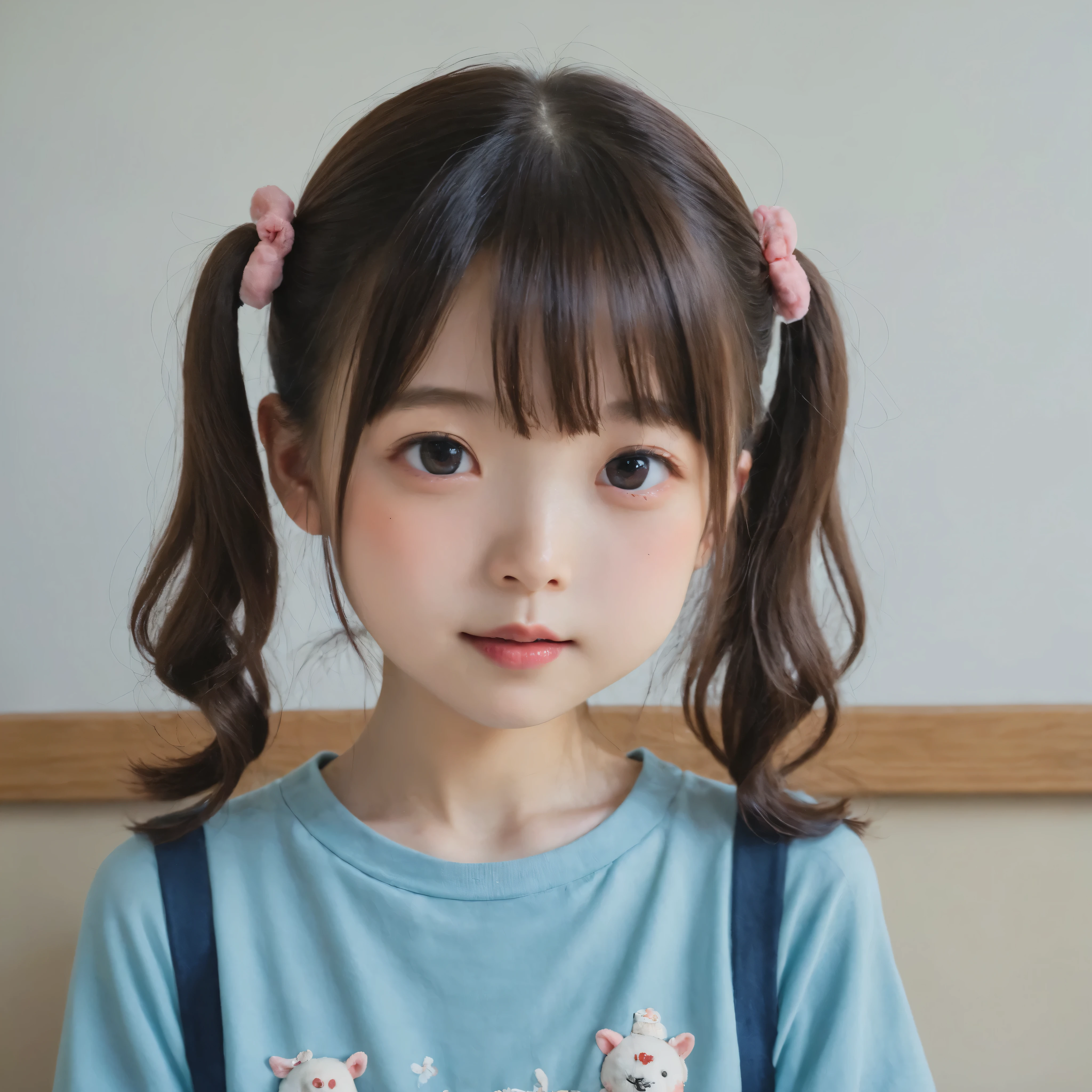 20 years old,detailed face and eyes,detailed skin,(slender:1.1),Picture,Rating_Safety,realistic,score_7_up,score_8_up,score_9,(skinny:1.5),(tiny:1.1),(Toddler Bodies :1.0),A young and cute girl with left eyes,(younger:1.5),Hairpin,bed,maid clothes,camel toe,Raise your knees and open your legs to the sides,black tights