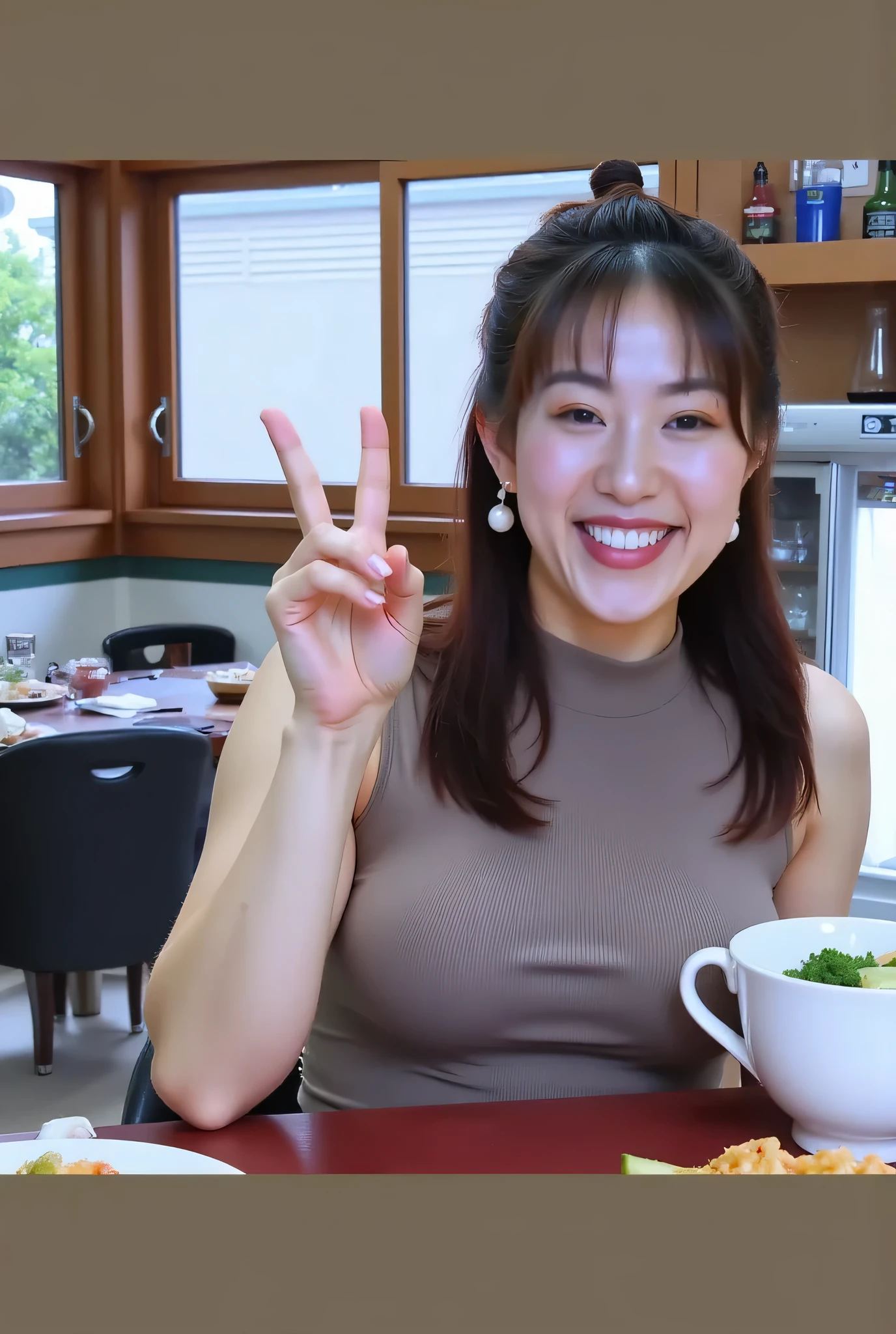 {{Top Quality:1.8}}}, {masterpiece:1.8}, {:1.8}},,{natural makeup:1.8},{{Extremely elaborate facial eyes:1.8}, {{ urine overflowing from beautiful white skin:1.8 }}}, {Professional Lighting)}},{High Precision Selection},{{{{Picture of a face above the chest}}}},{{high school girl:16age :smile :small breasts:Nipples}},{Zoom up the crotch from:V sign},{Red cheeks:1.6},,{{{{smile:large double eyelids:mascara: teardrop bag:long lashes:1.8}}},,{{Japanese man showing dominance by swinging up:0.8}},{{{{can be seen through ((can be seen through-タイトなシャツ))-Nipples:1.8}}}},{{bob cut::Princess Cut:ponytail:1.8}}