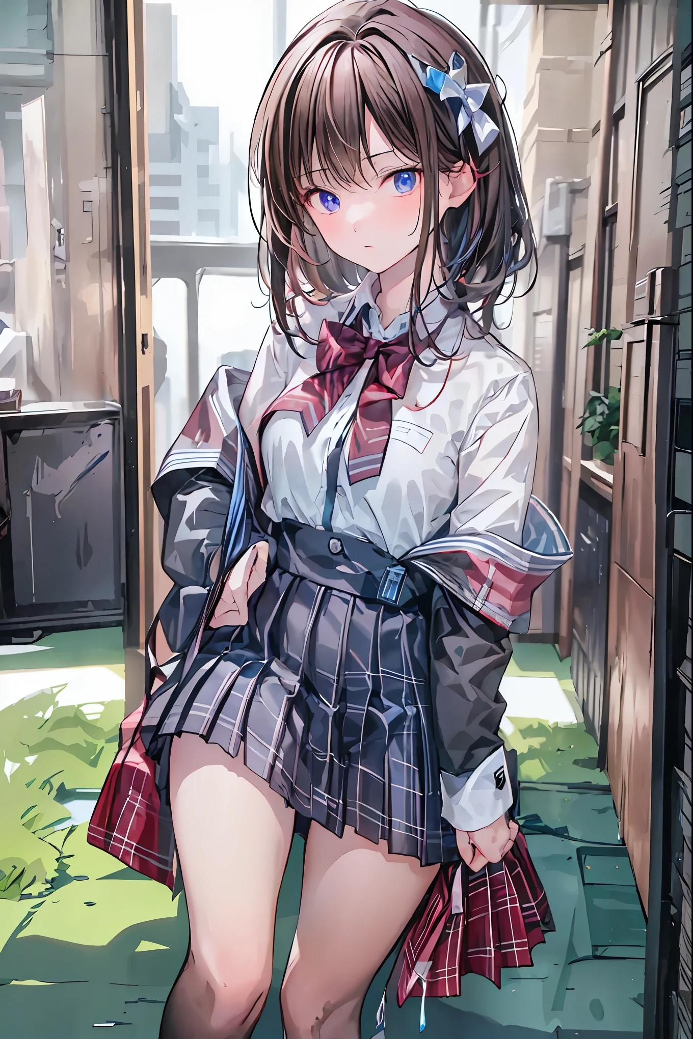 Little Girl with High Pressure Discipline Chairman,(((Chairman of the Discipline Committee's armband))),About 150 centimeters,charismatic presence, Tall Boys Surrounding Her Surrounding Her Surrounding Area,Pointing and Instructing,4K High Resolution,High Dynamic Range,Super Realistic Digital Illustration with Excellent Detail Description,Deep Tones,Dramatic Lighting,Precise Texturing,Little Girl with High Pressure Discipline Chairman, Chairman of the Discipline Committee's armband, About 150 centimeters, charismatic presence, Pointing at the Students, Confrontation with the Student Council, The Student Council President is also a little girl, 4K Realistic Illustration, Extremely detailed down to the details, professional, Vivid Colors, Delicate Light and Shadow, Central Figure of the Disciplinary Committee, Strictly Instructing the Students, Coercive Behavior, Small but Strong Presence, Trying to solve school problems, Confrontation with the Rebellious Student Council President