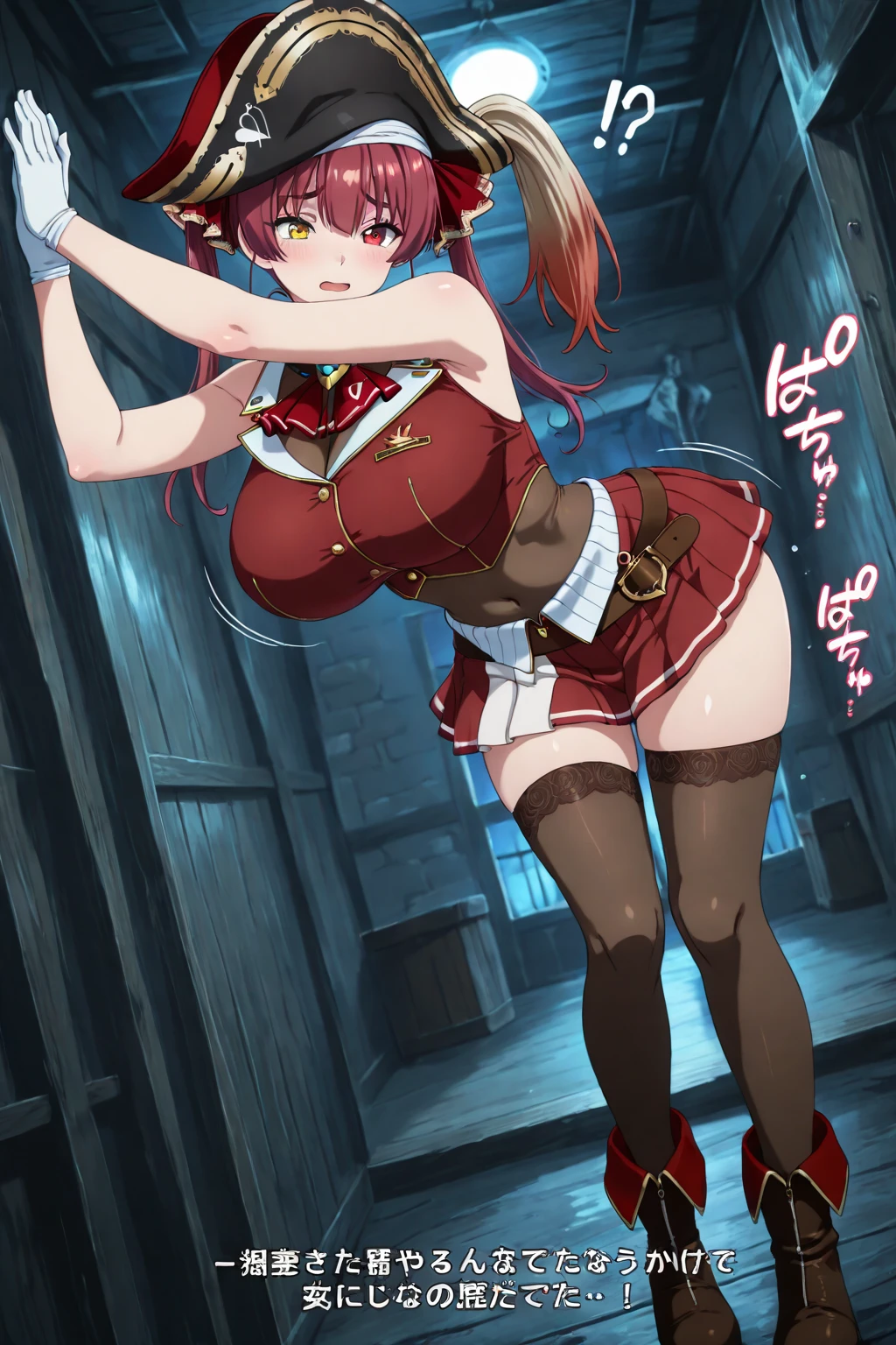 ((, , topless,show off nipple,highest quality,aroused,beautiful busty,beautiful , masterpiece, High resolution)),1girl, solo, Super huge breasts,plump,Whipped thighs,all body, portrait, ahoge, sidelocks, wide sleeves, hair over one eye, ((((Steampunk Maid,)))),(((spread legs,bitch,,bedroom,sensual pose,garter straps,breasts blowjob,looking at viewer,masturbation,huge nipples,pink pussy,stockings,smail,spread pussy,pubic hair))), long sleeve