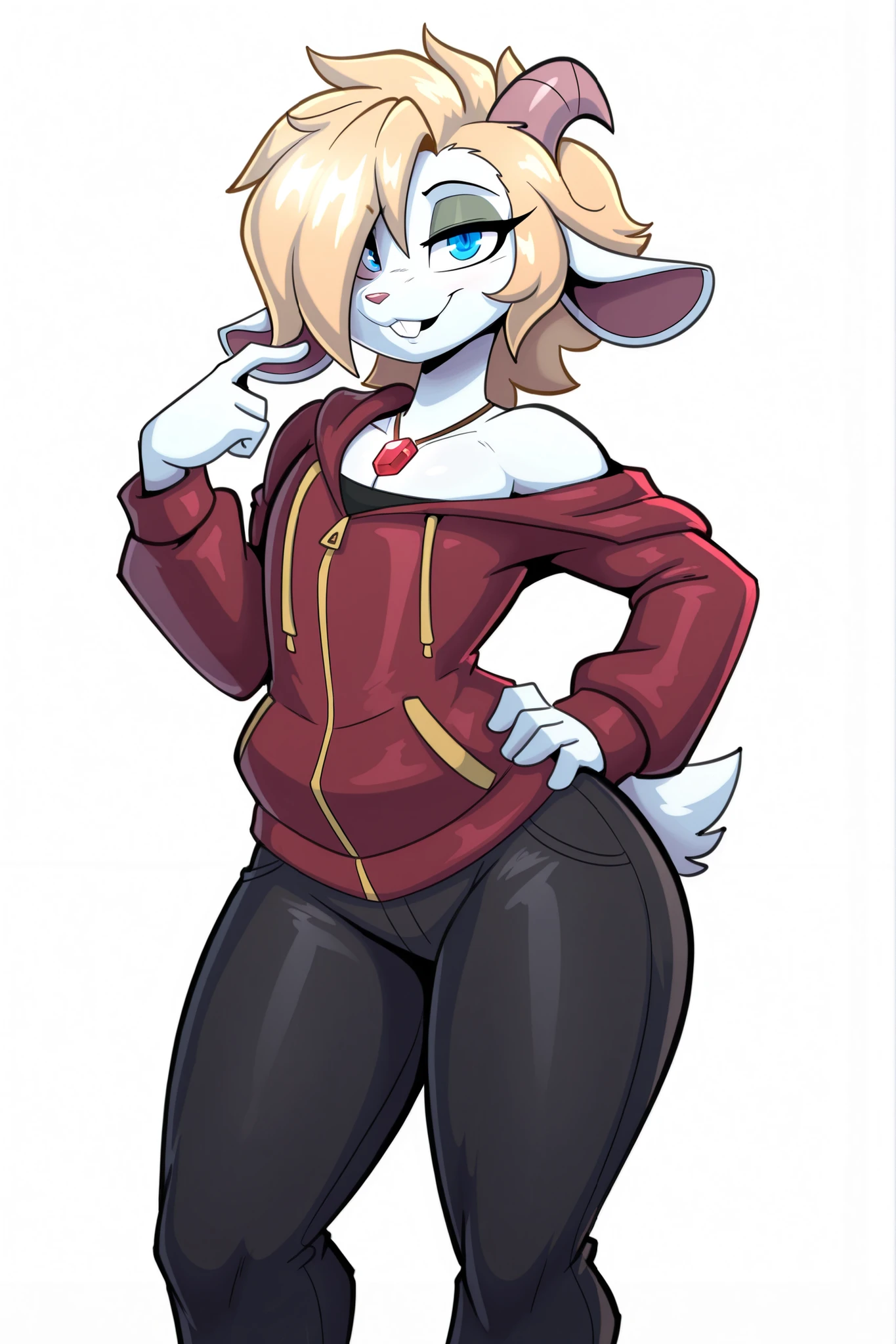 (solo), anime/manga style, best quality, high resolution, absurdres, BREAK, (adult), uploaded on danbooru, uploaded on e621, [by rick griffin:0.5], (by jizoku, by inu-sama), [by zeekzag], by sssonic2, [by mastergodai:0.2], [by chalo:0.32], by r-mk, [by joaoppereiraus:0.6], [by jrvanesbroek:0.4], (open expressive eyes, blue eyes), (male, anthro, mouse, brown body), adult, solo, (the confident best friend personality, smile), (parted fringe, short hair, brown hair), (really thin simple eyebrows), jeans, (5'8 ft tall body), (closed smile, cute buckteeth), (black red casual jacket with yellow details, black pants), 