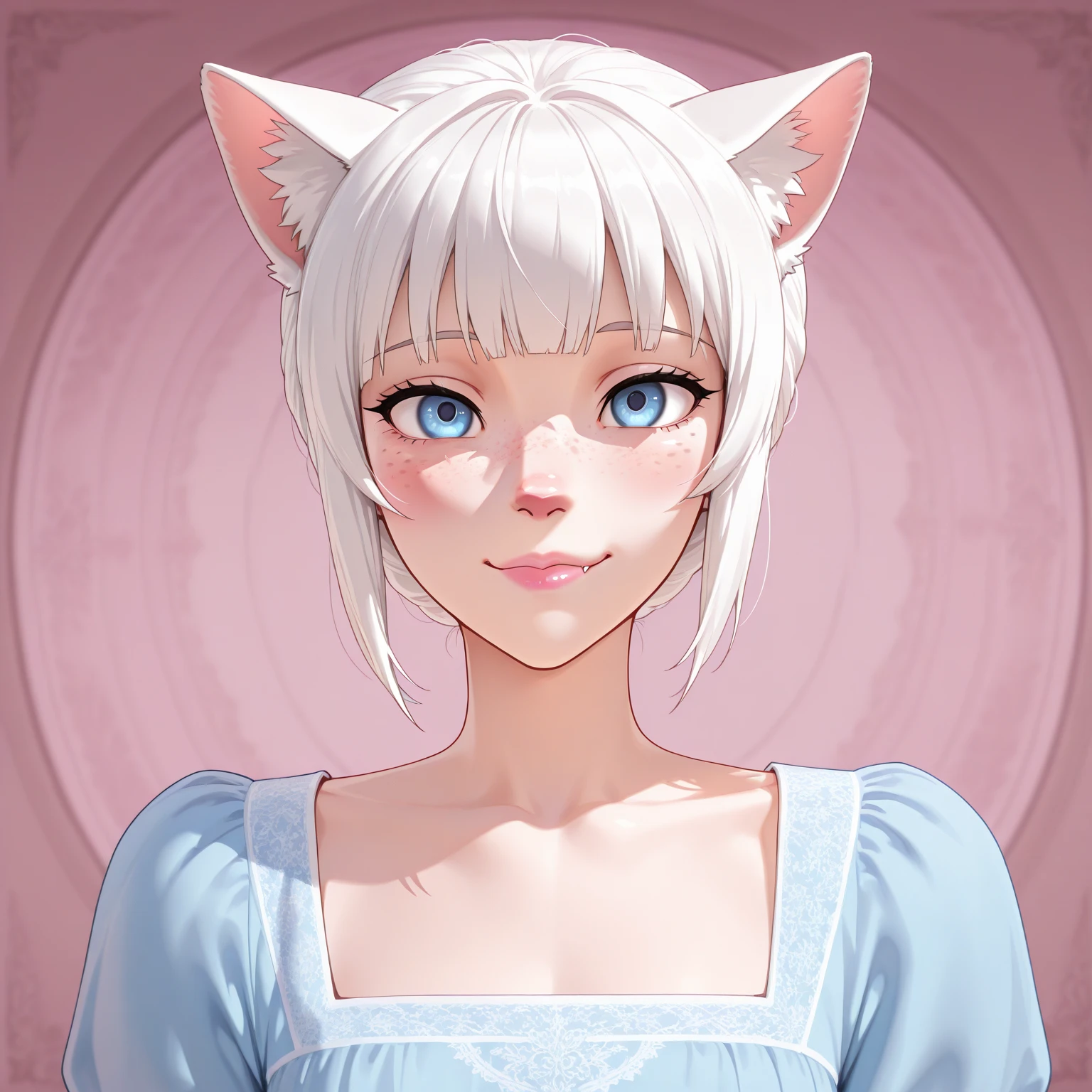 Ragdoll cat,furry,female,(beautiful and fluffy fur,fluffy and cute cat:1.1),SFW,(elegant and mysterious style,stylish gothic fashion:1.2), (dark and atmospheric ambiance:1.1),gothic collar,moonlit background,dramatic lighting,soft and gentle expression, piercing blue eyes,strong contrast,subtle shadows,detailed whiskers,sculpted paws,vivid colors,pastel tones,subtle gradients con collar dama felina llamada mina Roswell