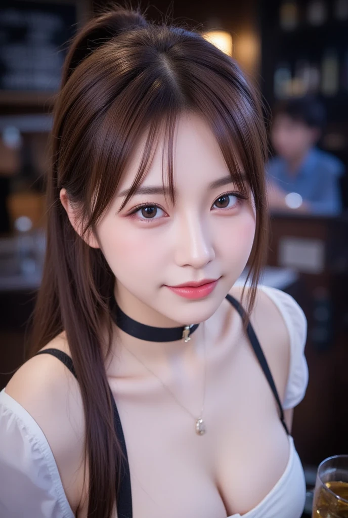 Highest quality, shape, Very detailed, In detail, High resolution, 8k wallpaper, Perfect dynamic composition, Beautiful details, dress,Random Hairstyles, Center of ?????, Natural color lip, Random ???? poses,smile,Woman with perfect body，Little devil succubus，Show me your fangs