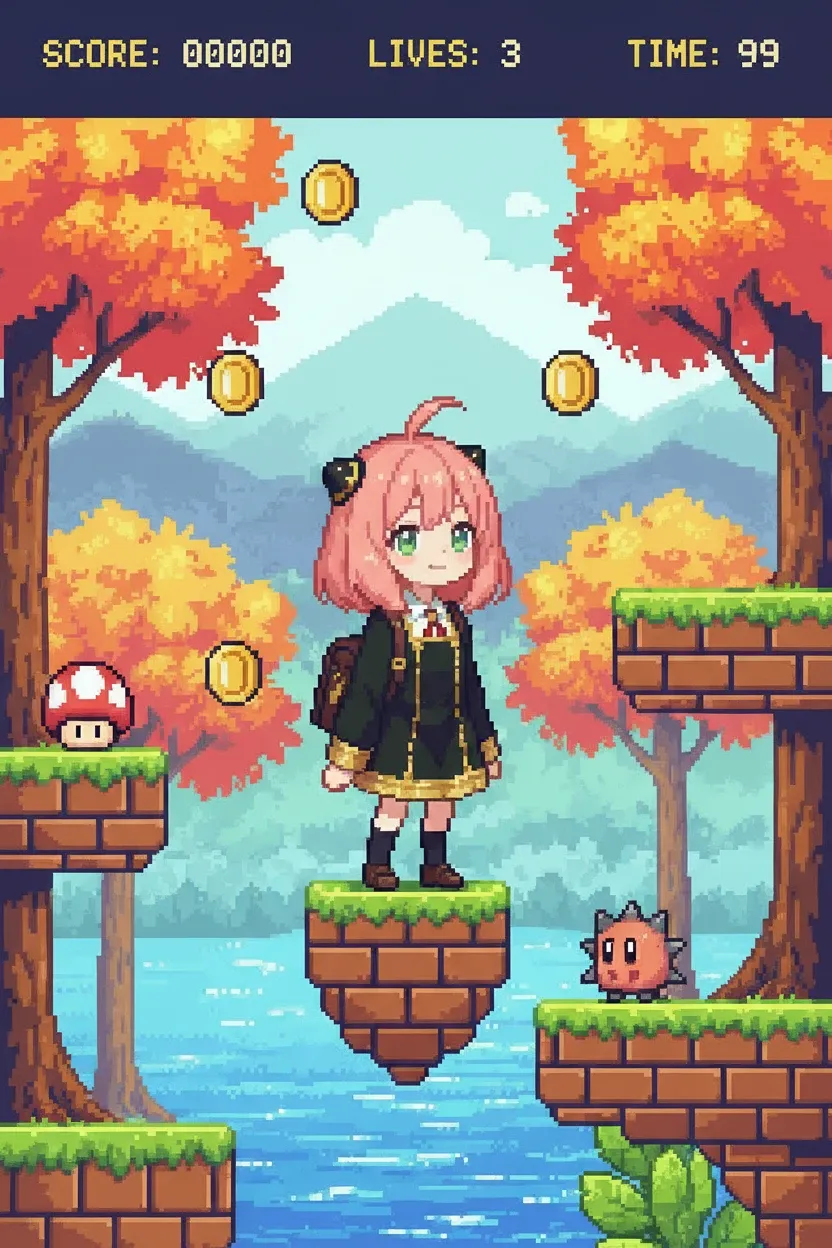 Personagem de Videogame de 16 Bits