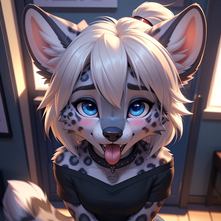 best quality,
masterpiece,
3D anime,
(((solo))),
(((1girl))),
(((Face is JudyHopps))),
(long ears like a rabbit:0.8),
Heir is in a black ponytail style,
((Her eyes color is purple)),
lingeries outfit,
, 
two-piece ,
,
Navel ,
(outfit is made of wool:1.4),
((body is silver with fluffy and fluffy)),
((skin is silver with fluffy and fluffy)),
portrait view,
background there is a secret room, 
(((Her gaze is slightly downward))),
((She is blushing in the cheeks)),
looking embarrassed,
((troubled expression))