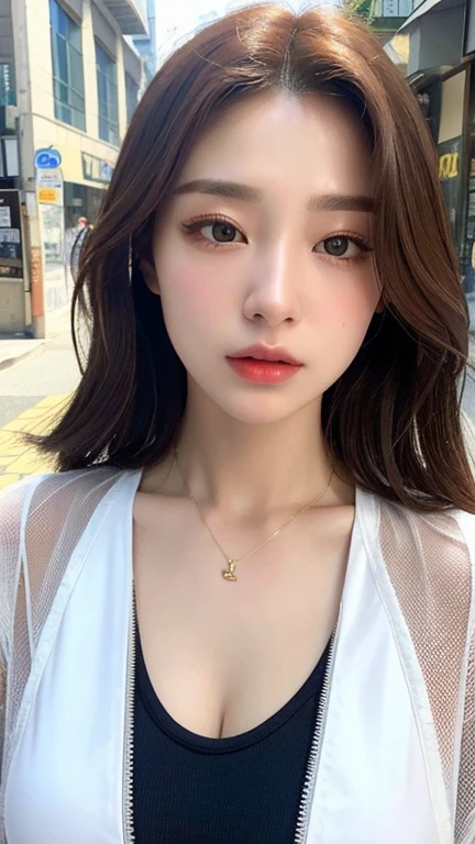 (masterpiece,best quality,ultra-detailed:1.6),illustration,, (solo,1girl,beautiful detailed eyes:1.2),, city,street,