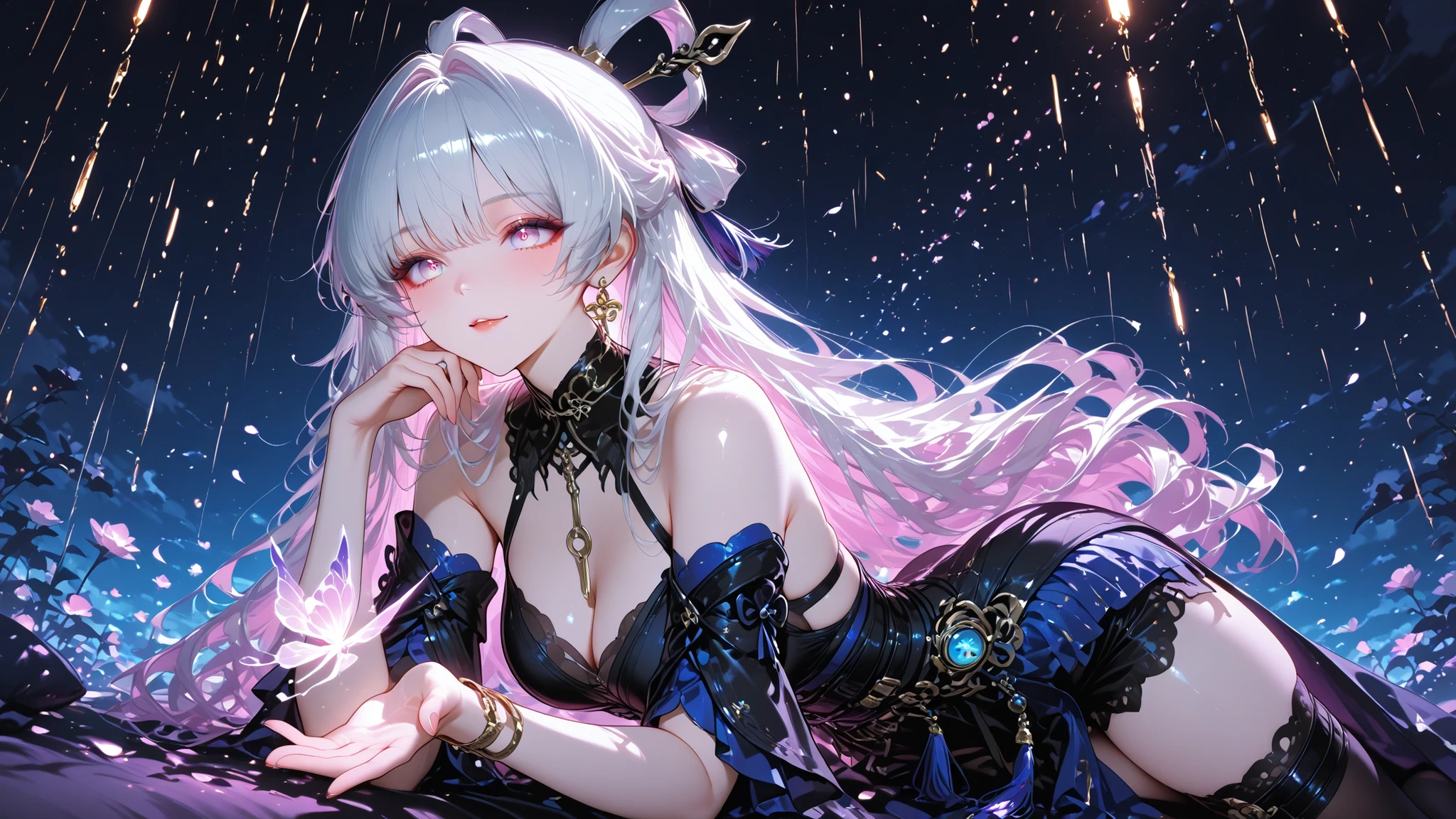 Iuno wuthering waves, glow, whimsical