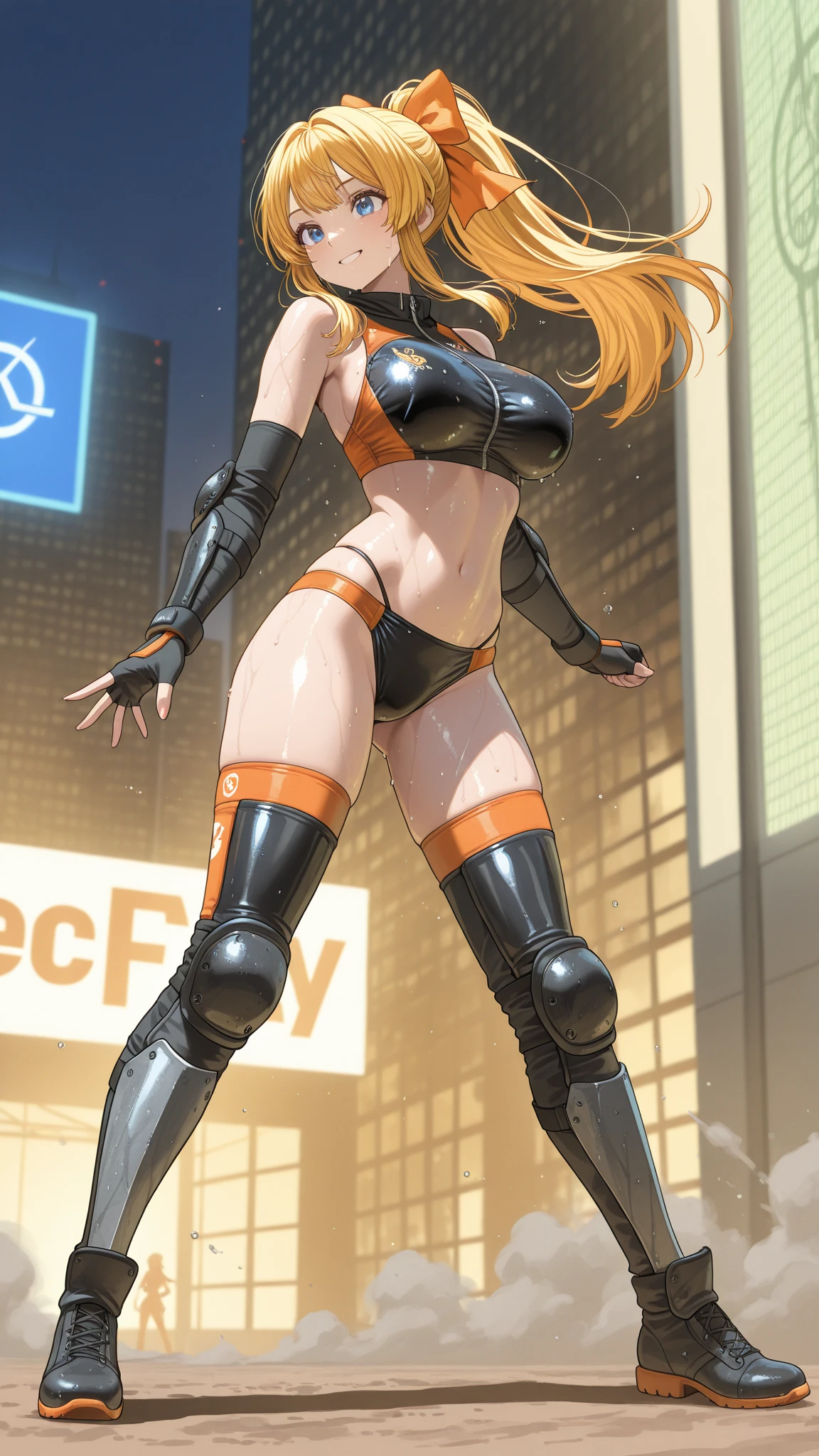 Bladerunner 2049, hot girl, ??????, ????????????, hourglass figure, blonde, orange eyes