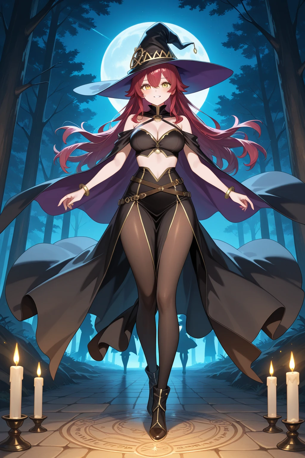 (Daphne Blake, lingerie), full body, in a spooky haunted house