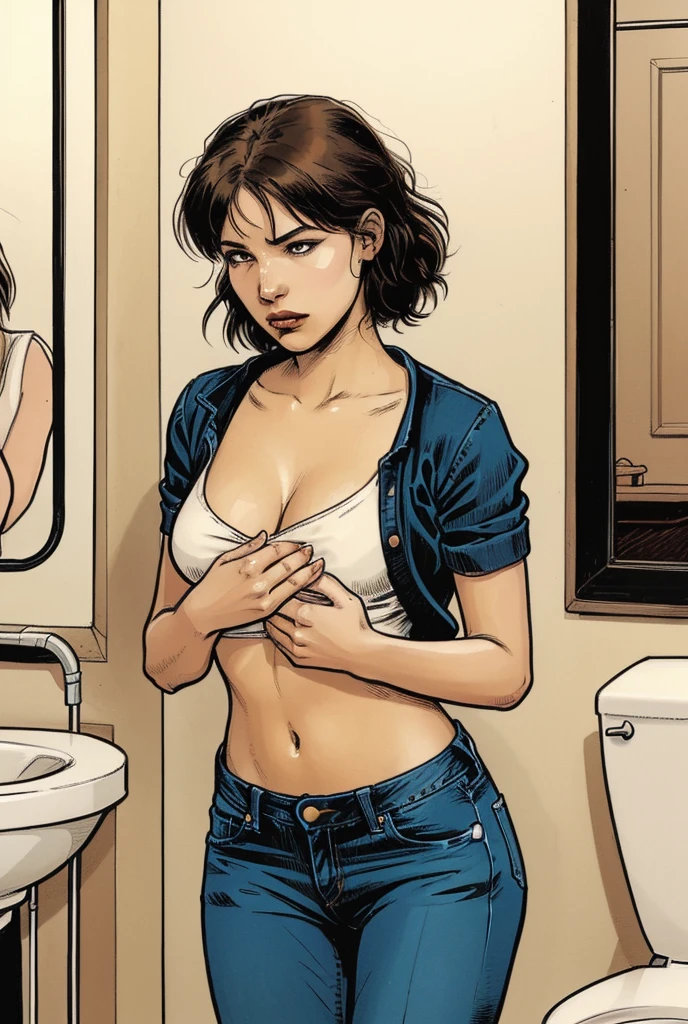 Put a ???? in her hand