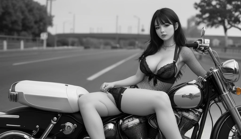  on a motorcycle