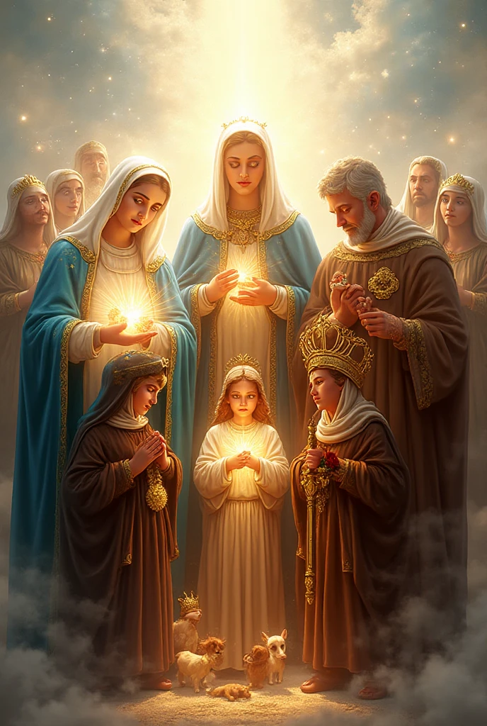  The glory that you gave me, I have given them, so that they may be one, just as we are one.
 
  I in them, and you in me, so that they may be perfect in unity, so that the world knows that you sent me, and that you have loved them as you have also loved me.
 


