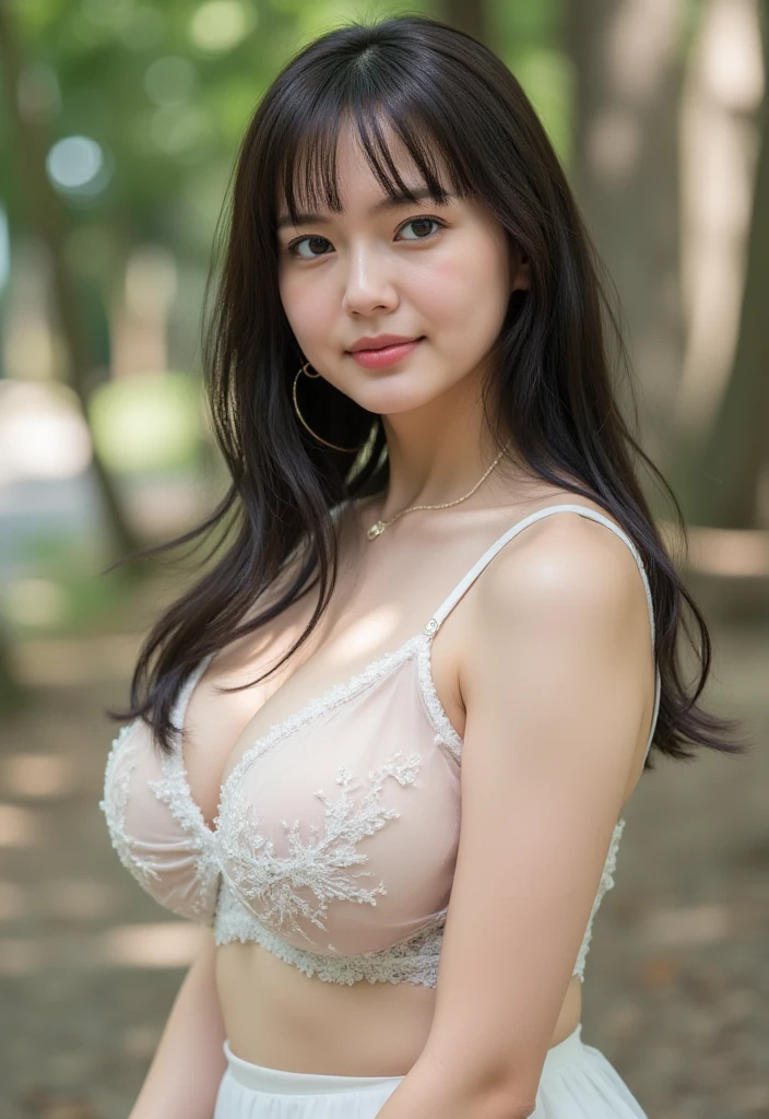 Huge crystal tree whole body, very detailed and magical lighting, intricate forest details, vegetation and rivers, solar punk, landscape, huge trees, beautiful lush with beautiful lighting and realistic proportions, as if in a movie, 8k, top quality, masterpiece, clouds, stars in the sky. 