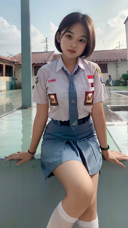 (masterpiece), best quality, expressive eyes, perfect face, young girl with senior high school clothes, wearing hijab, JK, lipstick, ?????????????, ???????????, sweat, saliva, {{???????????}}, abdominal muscles, ????????????, taken ???????????????? erotically,,looking this,???????????????? close-up, open mouth, look at the viewer, ???????????, legs up, show ???? and ??????, blush, ????????????, touch ?????, peeing self, have too ???, (peeing,???:1.3),school,Short sleeve, 