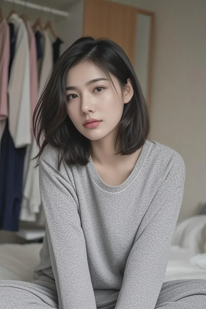 Application from image to video transforms into a pregnant woman