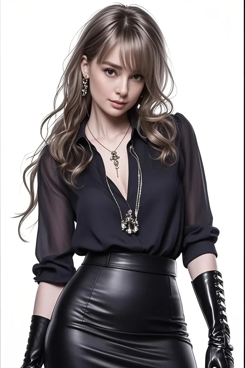 sexy leather coat