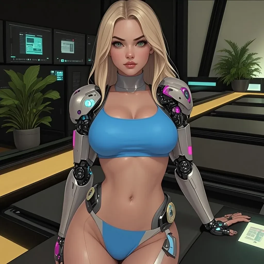 사이버펑크 메크 필터