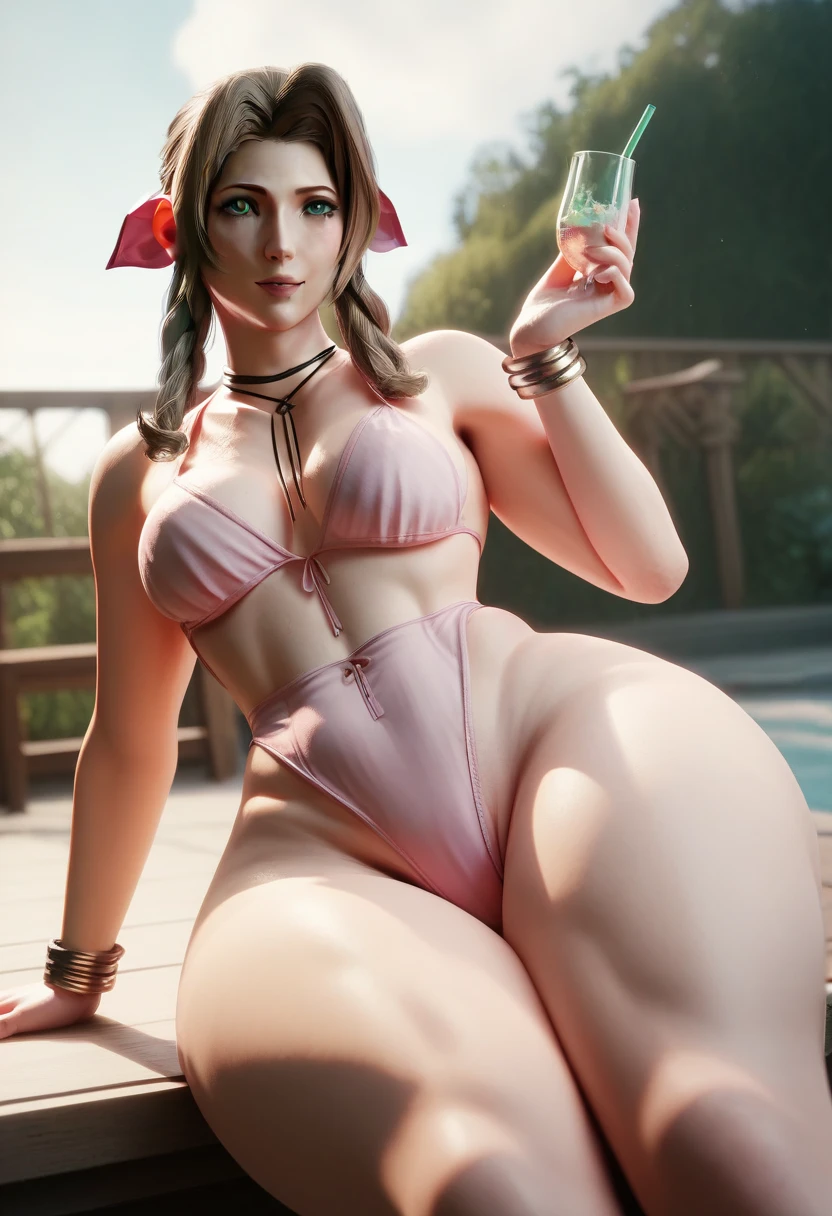 best quality, ultra detailed, 1girl, solo, (((face focus))), nice hands, perfect hands, (embarrassed), (blush), Tiayu lunatiku, blond hair, absurdly long hair, green eyes, glasses, 27years old, (((purple triangle ??????))), (????????????), from below, (standing on pool side)1woman，45 yeararried woman，milf，plump，extremely large ??????， Alone，（background with：ponds，cherry blossom forest，lotto flower）Lie under water， she has short pink hair，seen from the front，， mostly cloudy sky，（（（Masterpiece），（Highly detailed CG Unity 8k wallpaper），The best quality，cinematic lighting，detailed background，Beautiful detailed eyes，bright pupils，black eyes，Snow white skin，red lip（very fine and beautiful），（Beautiful and detailed description of the eye.），ultra-detailed，Masterpiece，））looking to the camera，A high resolution，ultra-detailed），revealing ???????，Fair ?????????，  bulk，the legs are open，???? servant，?????????，Dissatisfaction desire，Facade，（exhausting：Red sailor uniform，Fair ，）  best quality,masterpiece,ultra-detaile,delicate features,delicate skin, beautiful detailed glow,beautiful lighting, intricate, 8K resolution,realistic shadows, realistic lighting,raytracing, intricate details,from below,upper body, 1mature female, ideal ratio body proportions,curvy,30 years old,????????????????,brown hair,short ponytail,slanted eyes,glasses,garter belt,garter straps,,negligee, (gleaming skin:1.4),(???????:1.2),sitting,bedroom, more_details:1.5,delicate colors, illustration, bright colors, beautiful,ma_style2