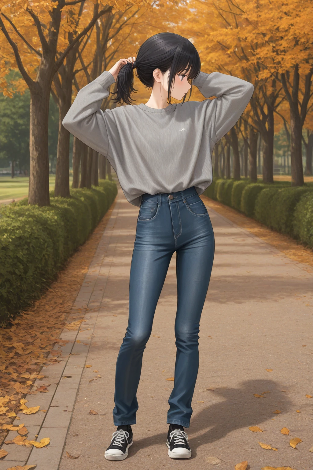 RAW photo, photo realistic:1.2, ultra high resolution, highly detailed face, highly detailed eyes, perfect , super detailed skin, , UHD, (peeing self:1.8), ( stain:1.2),
(dynamic angle, standing pose:1.2), outdoors, (have to ), downtown, (legs focus, full body:1.3), (beautiful face, beautiful eyes, beautiful legs),
1girl, 20 year old, arab, black hair, forehead, blue eyes, blush, worried, open mouth, large breast, hard , cleavage, (white button shirt), long sleeves, (hands between legs:1.2), skinny, skinny waist and thick hips, (skinny jeans pants, blue jeans, tight blue jeans), tight pants, (knees together feet apart: 1.2), (white sneakers), (hijab)