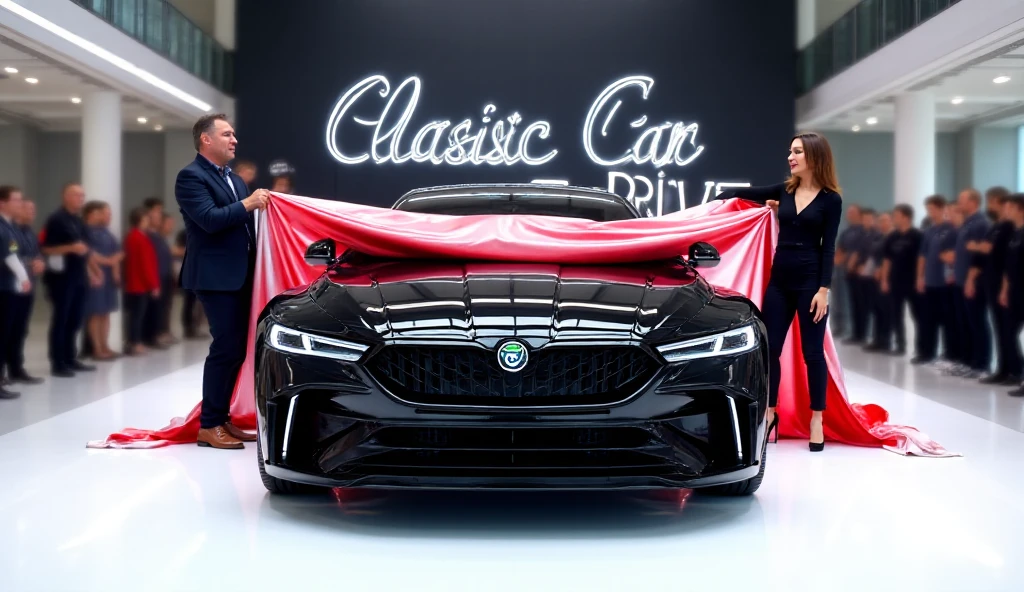 A captivating and stunning image of a (2025 Lada Vesta) with bold ...