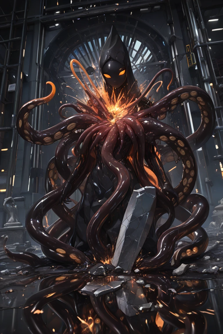 (tentacles rising from floor,tentacles  hsape:1.85),bodybuilder crouching over viewer,((dragon body on top of view body get pin down by dragon pov)),(((black dragon head,melting:1.25))),(in black slime rubber suit,rubber suit:1.5 ),(in black cave:1.5),(by ross ,by null-ghost, by thebigslick, by darkgem, by honovy)
