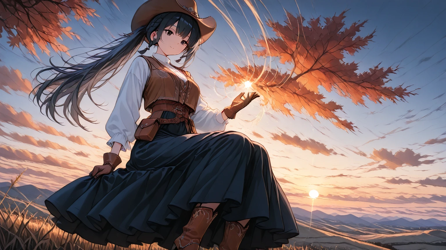 (full bodyesbian,3D ,Best renderer,real rendering:1.3)In a golden wheat field, A girl in a Klein blue dress stood gracefully. She wears a golden straw hat,It adds a touch of elegance to her appearance. Her eyes are beautifully detailed, And her lips are also beautiful. The sun was shining on her, casting a warm and inviting glow. The wheat sways gently in the breeze, Give the scene a sense of movement and serenity. Overall image quality is the highest, The resolution is 4K or 8K. It has ultra-detailed elements and realistic rendering. The style of the artwork is in the form of illustrations, Mix with vivid, vibrant colors. The scene is bathed in a tranquil palette, Available in warm and pastel tones, Golden light.
