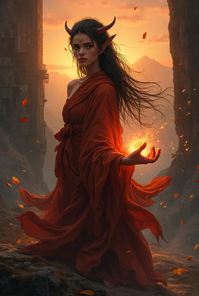 steampunk, fantasy, ((Human female )), sorcerer, powerful magical energy, (((Balanced head and body))), ((small head)),  robe costume, back background symbolizing excellent color chaos,  Full Body Expression , beautiful face, perfect body, PERFECT FACE, high detail, , super high definition, 4K,